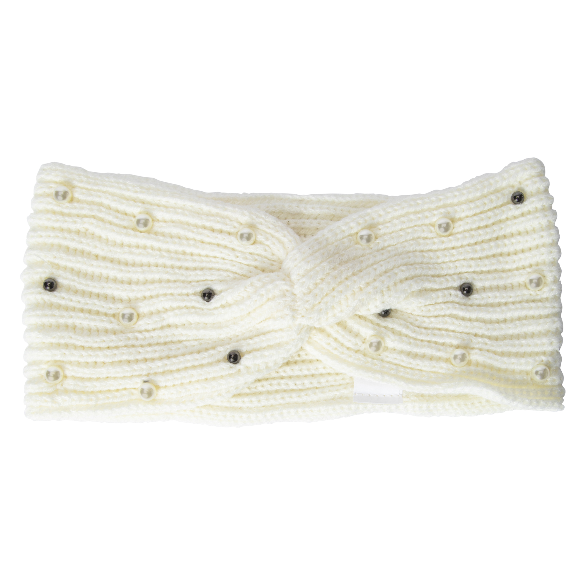 Pearl Knit Ear Warmer Headband