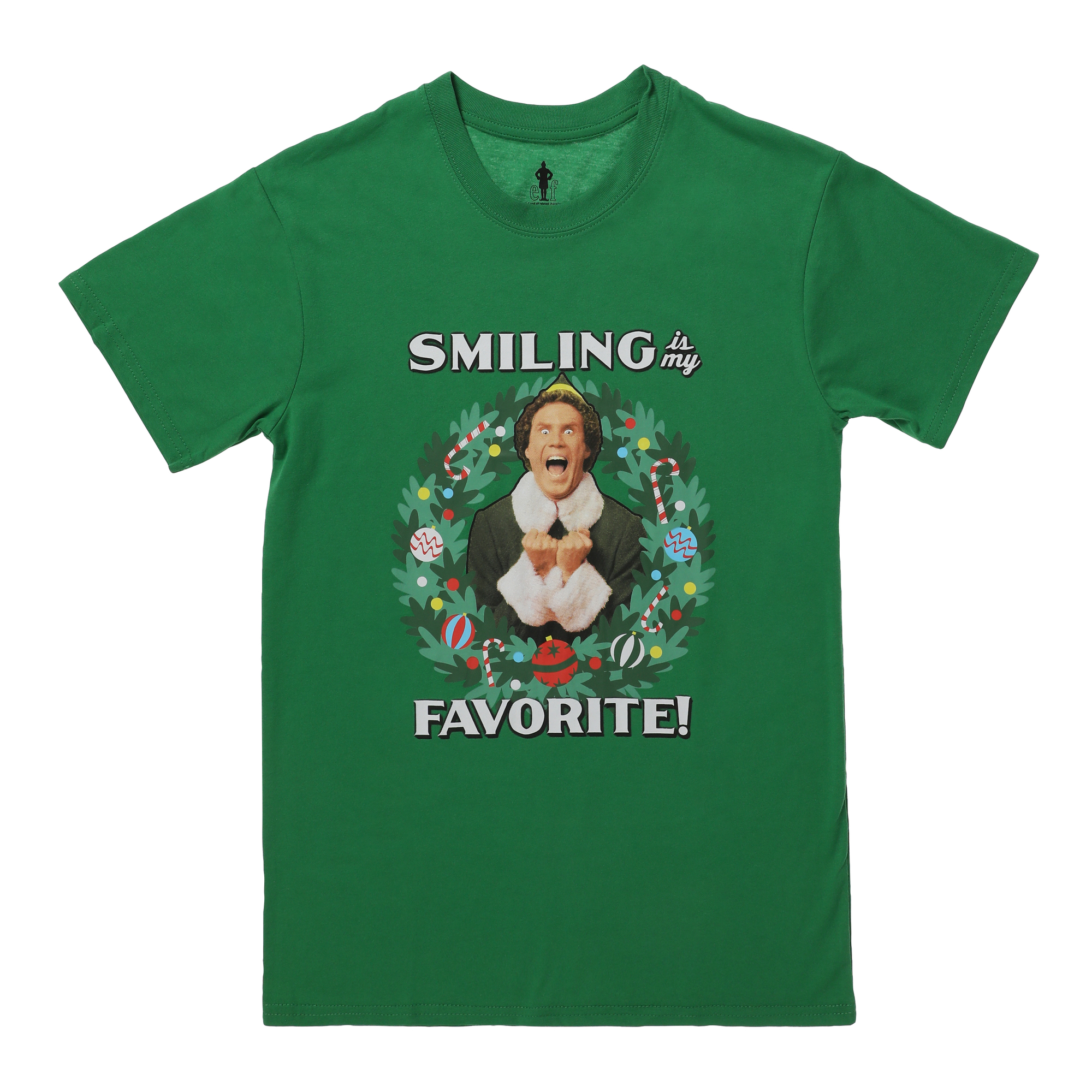 Buddy The Elf ‘Smiling Is My Favorite’ Graphic Tee
