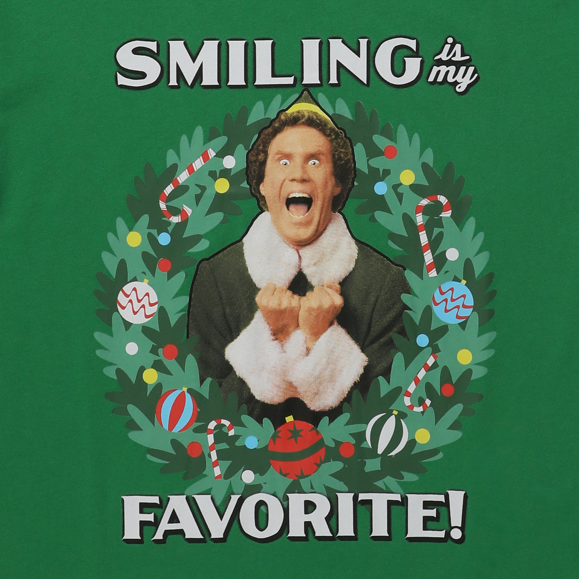 Buddy The Elf ‘Smiling Is My Favorite’ Graphic Tee