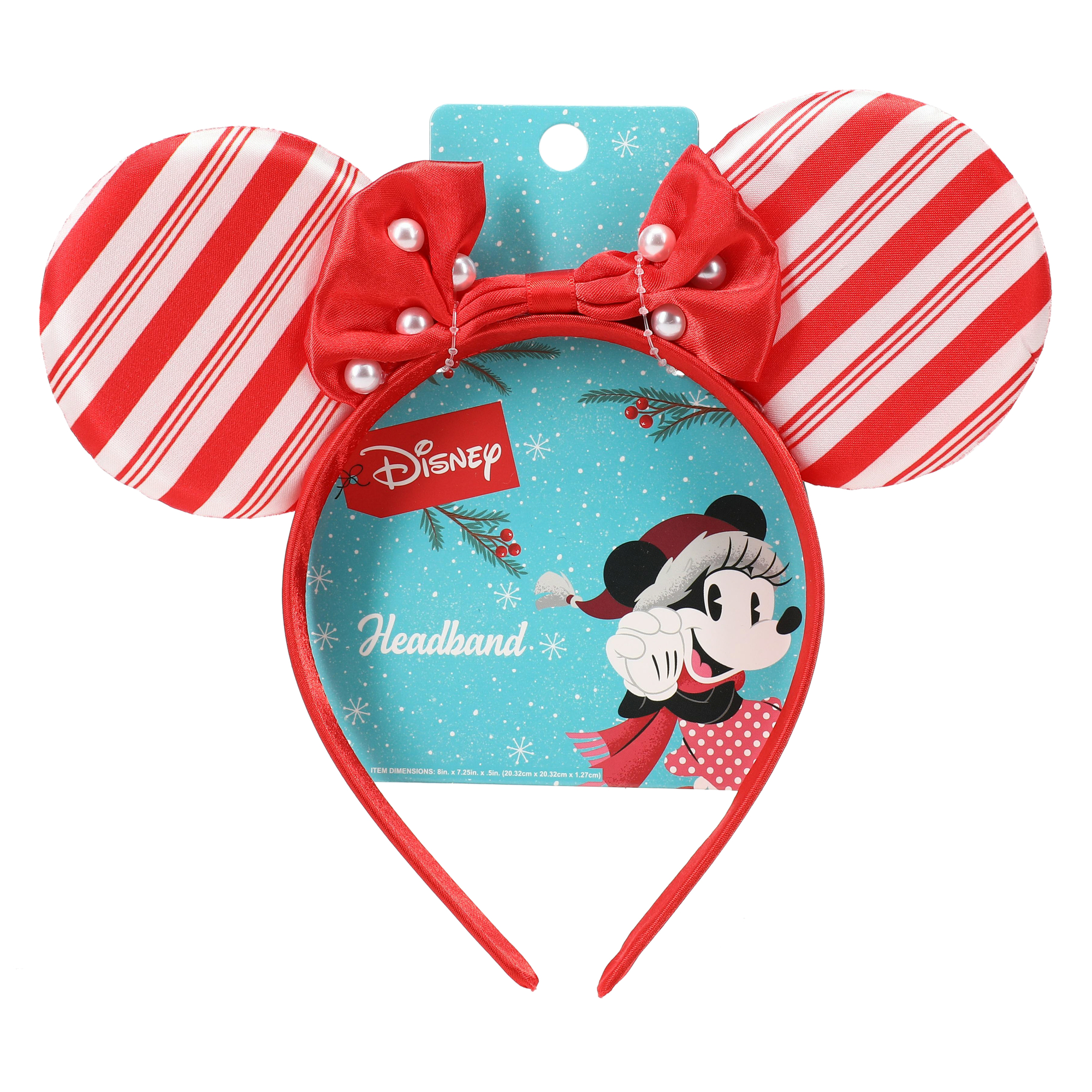 Disney Minnie Mouse Ears Holiday Headband