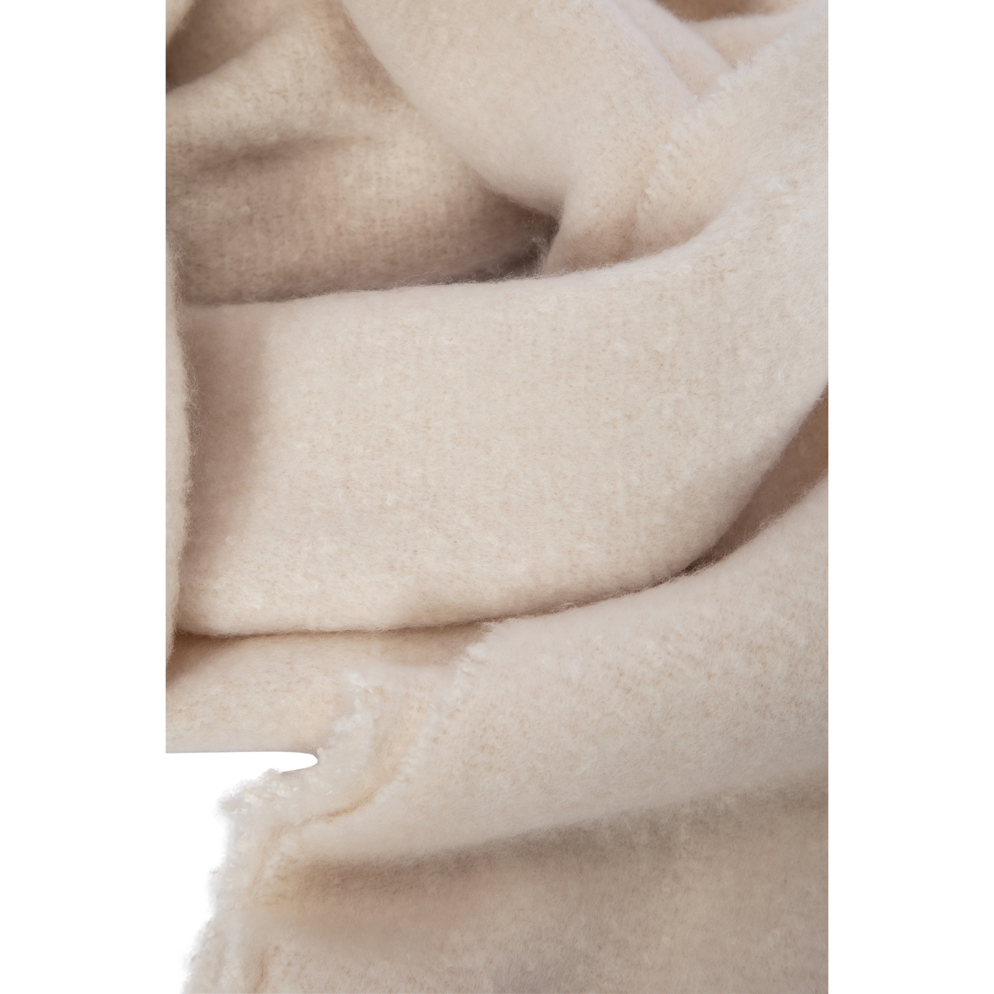 Cream Blanket Scarf