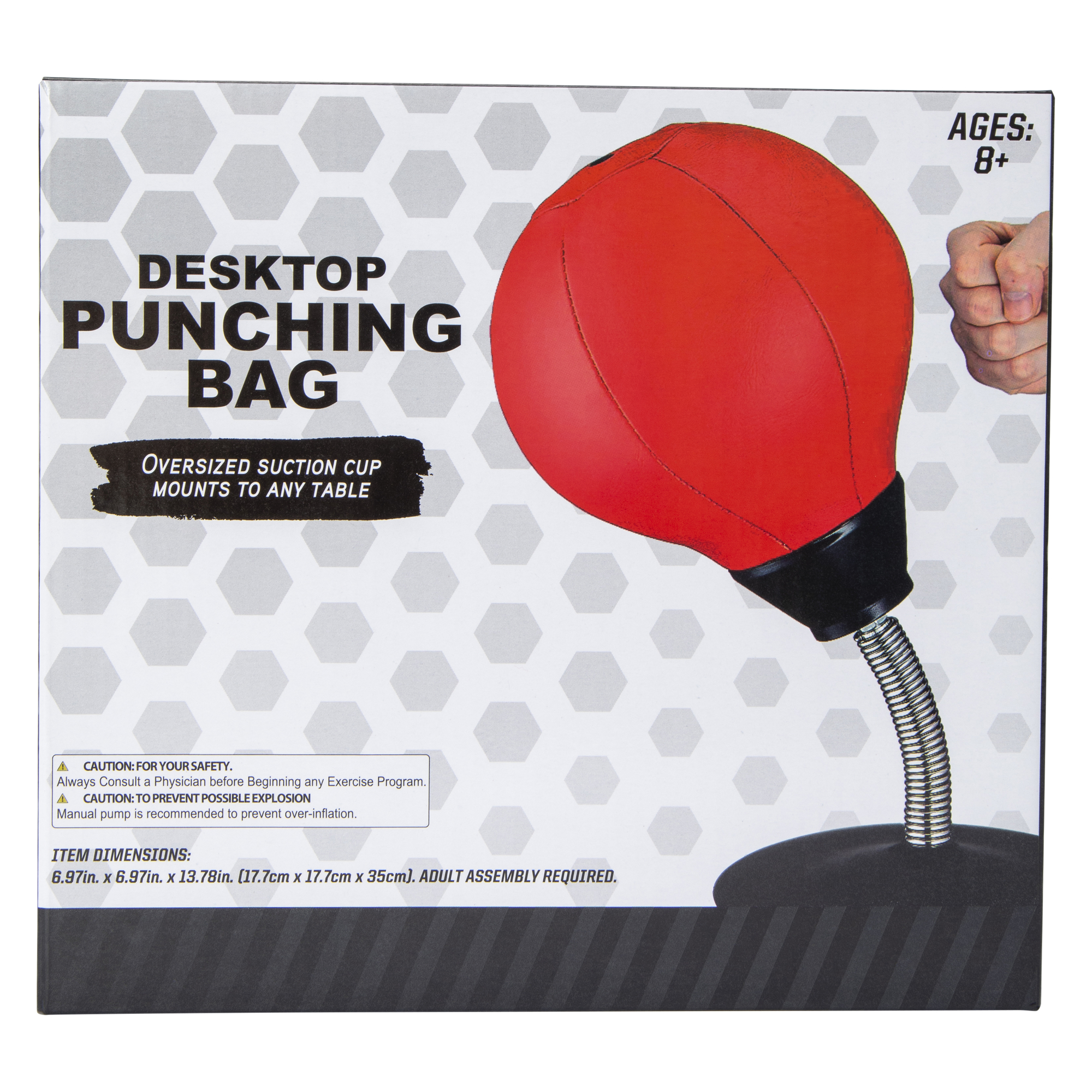 Desktop Punching Bag 8.97in x 13.78in