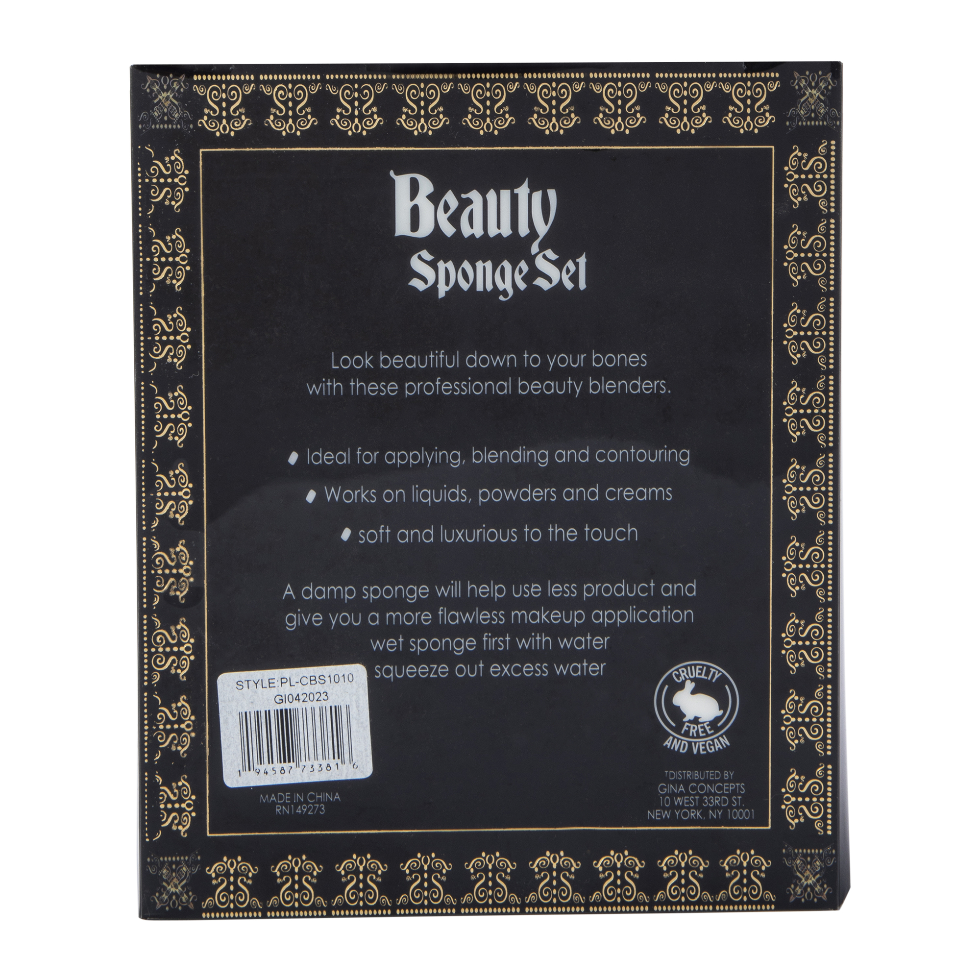 Makeup Blending Sponges 4-Count Set