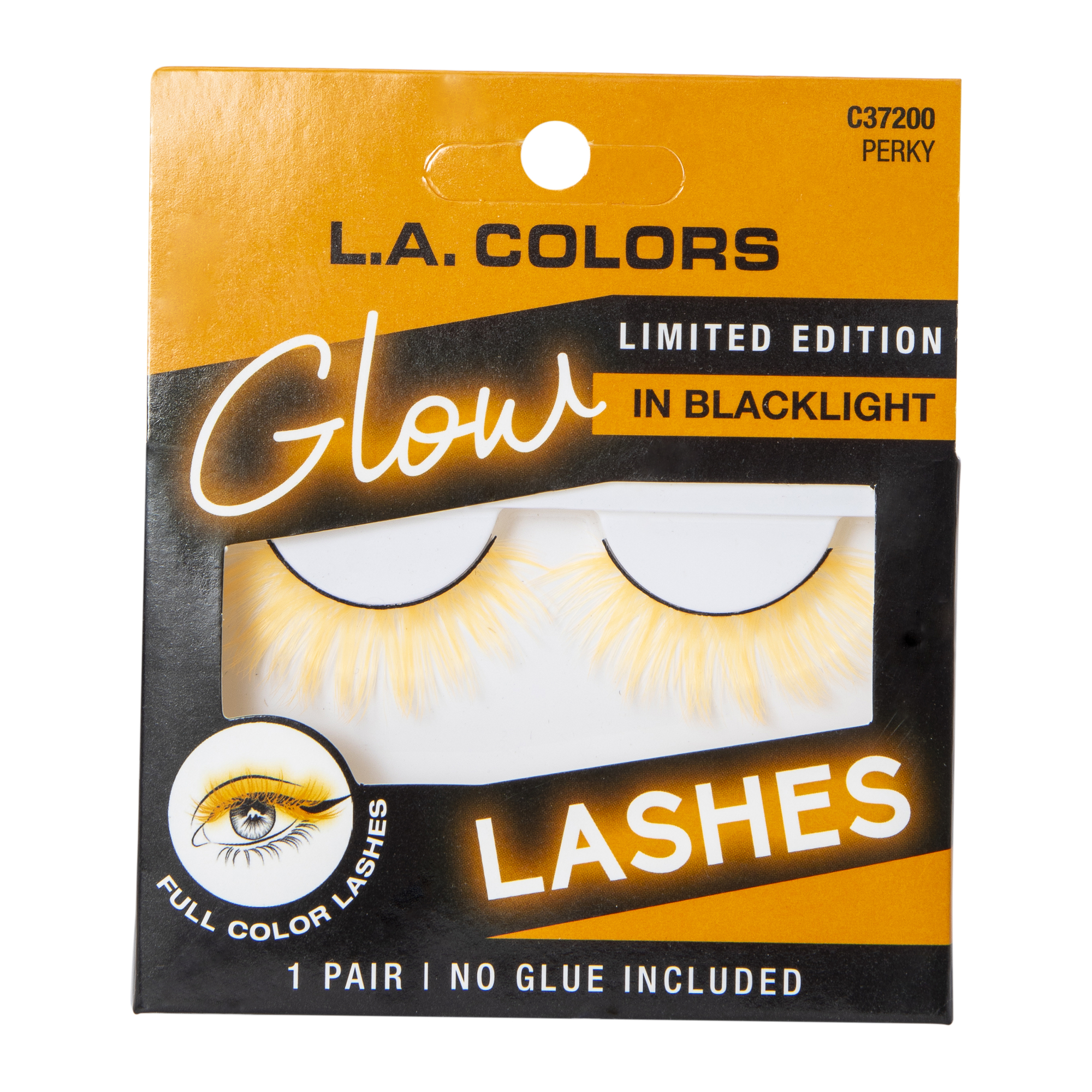 L.A. Colors® Glow Faux Lashes - Orange