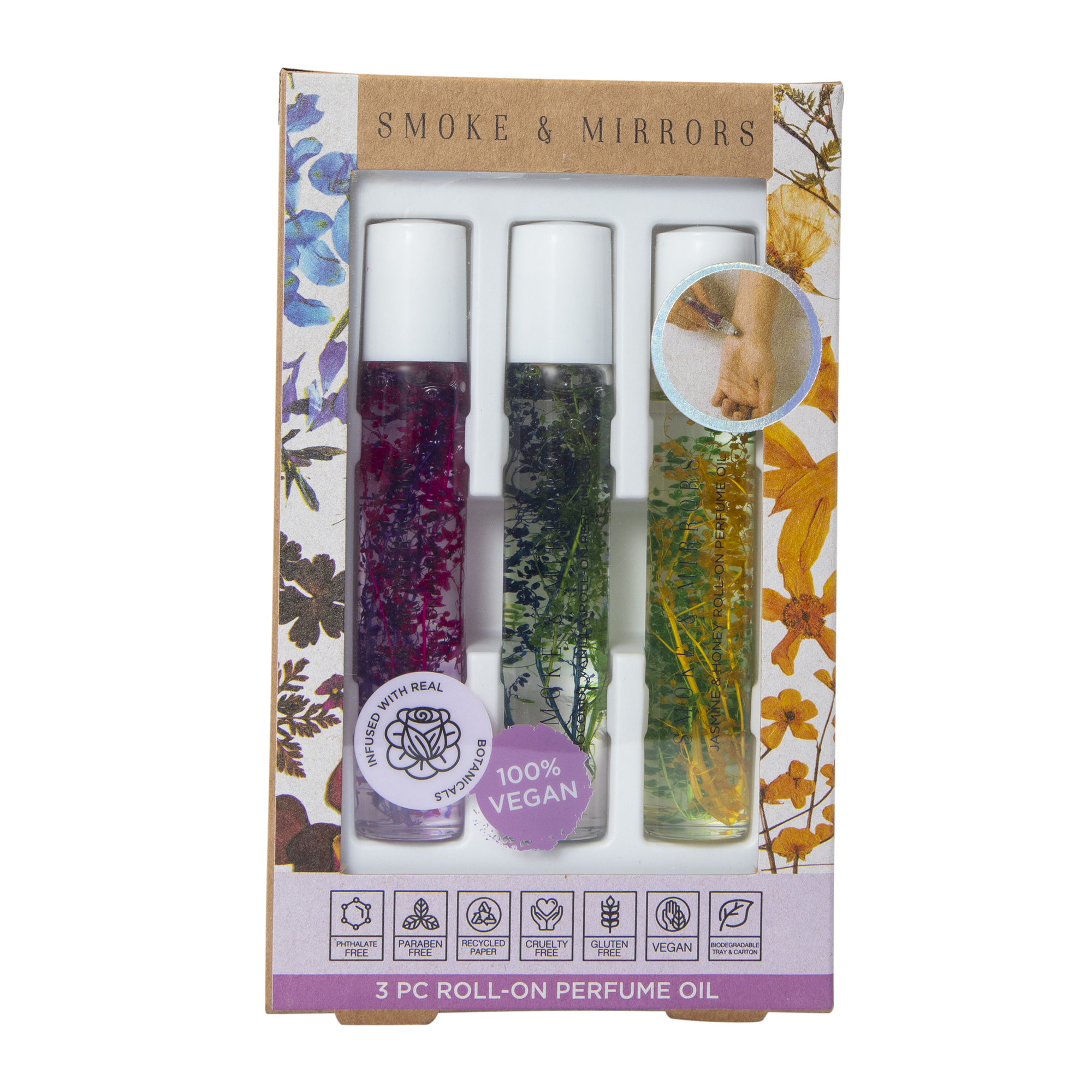 Smoke & Mirrors Botanical Lip Oil 3-Piece
