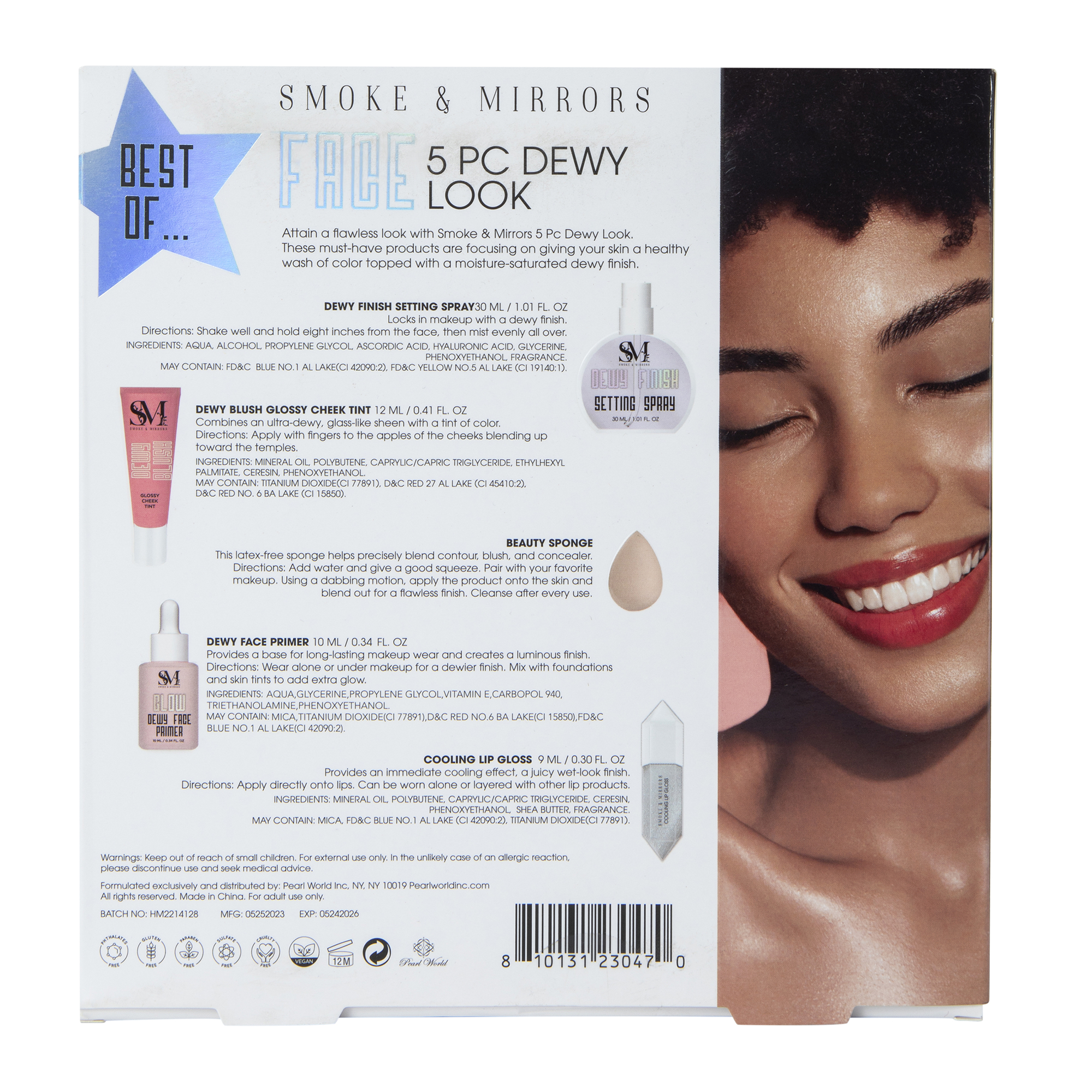 Smoke & Mirrors Dewy Skin Kit 5-Piece