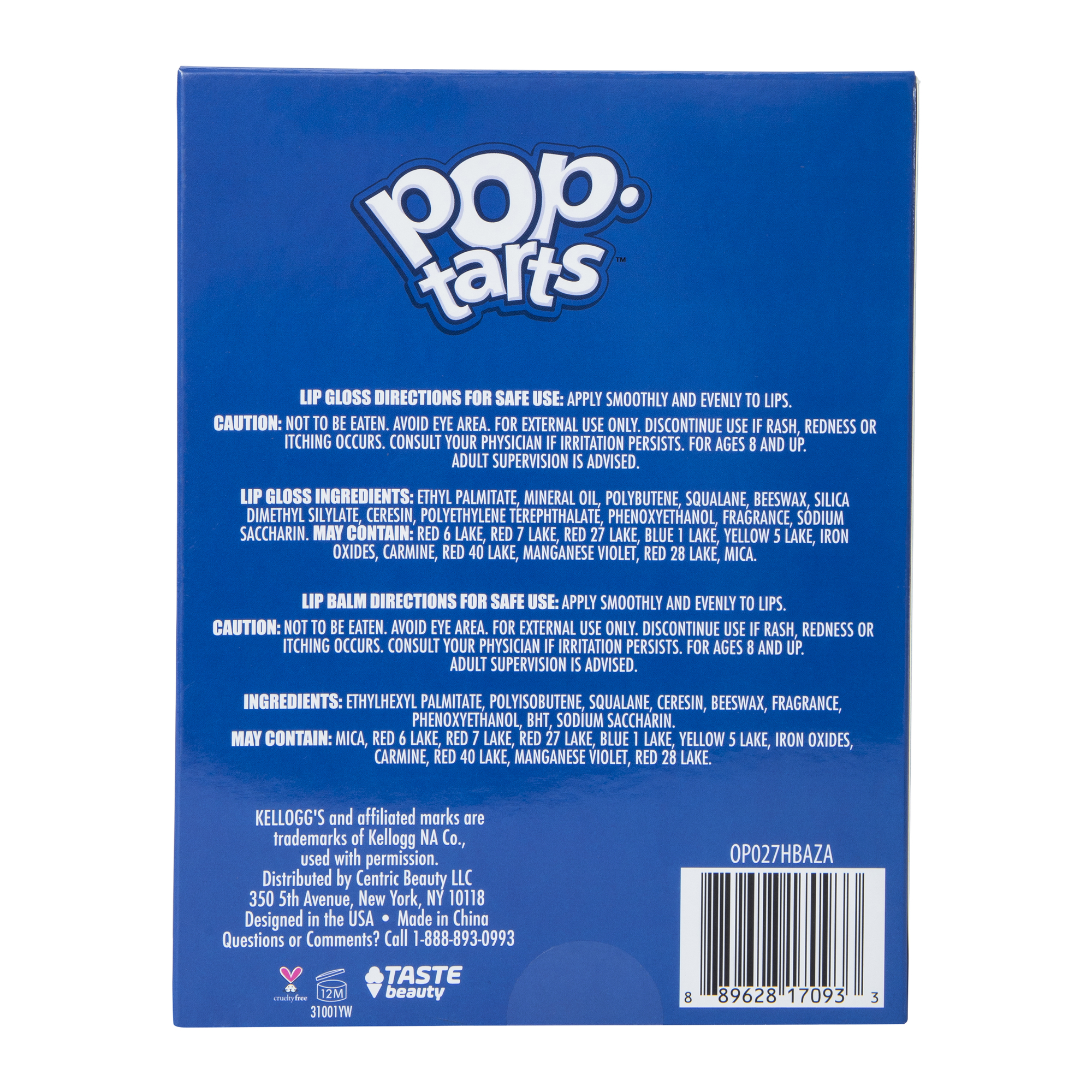 Pop Tarts® Toasty Flavored Lip Mix 6-Piece Set