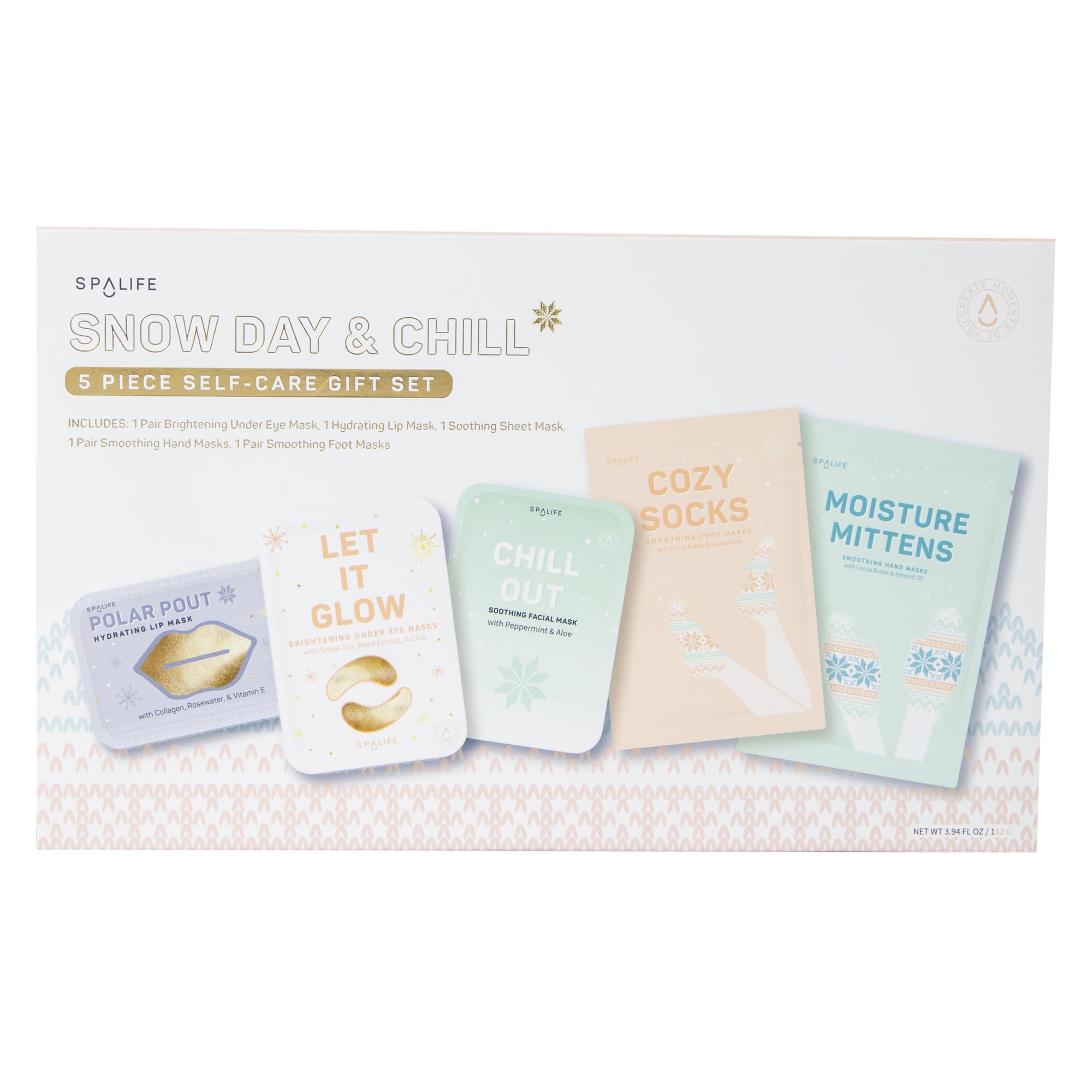 Spa Life™ Snow Day & Chill Self-Care 5-Piece Gift Set