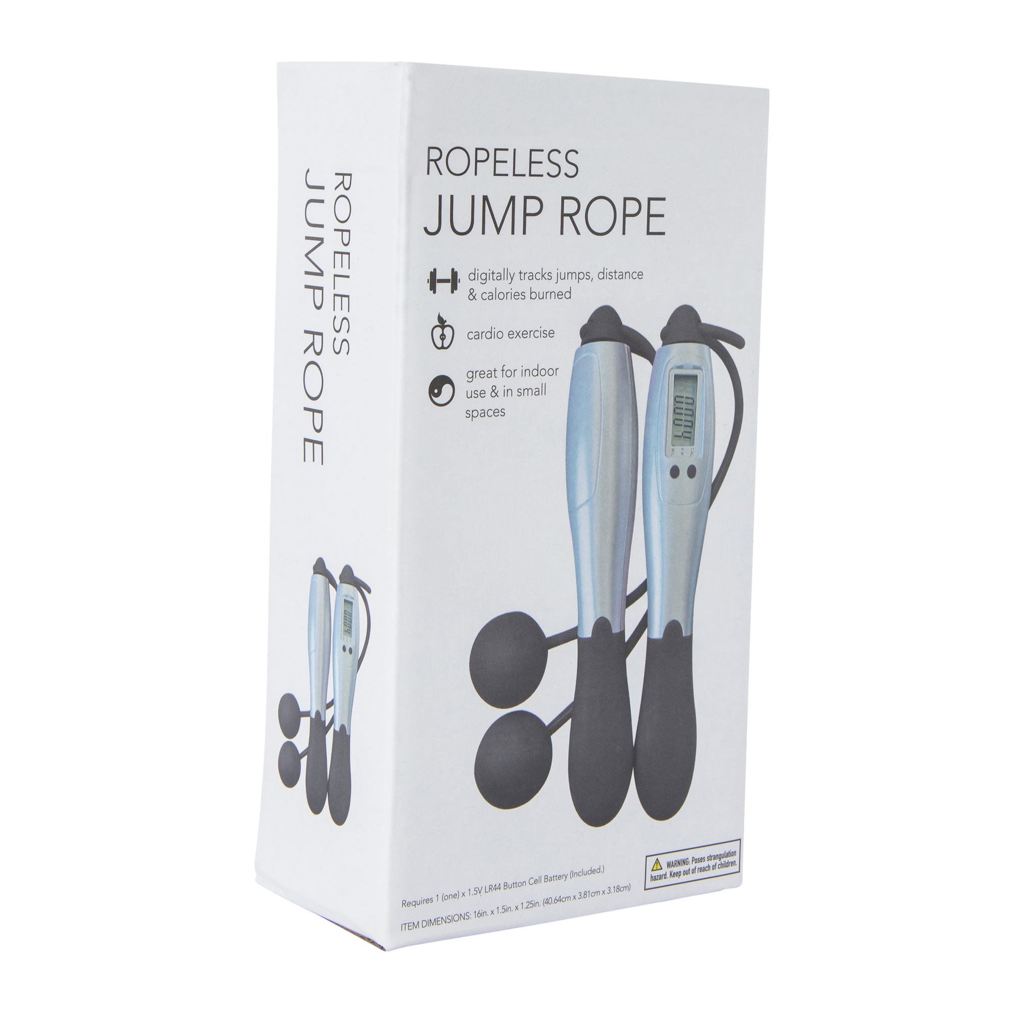 Ropeless Jump Rope With Digital Tracker