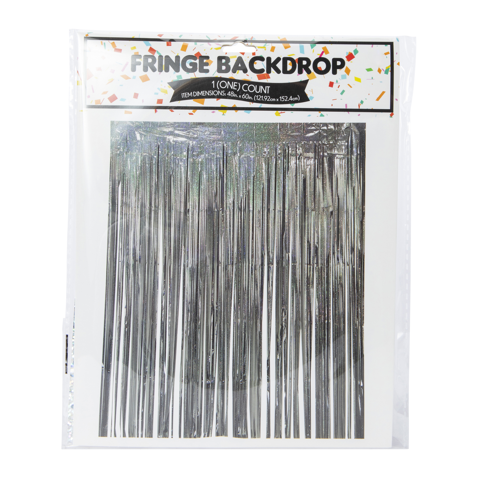 Holographic Fringe Backdrop 48in x 60in