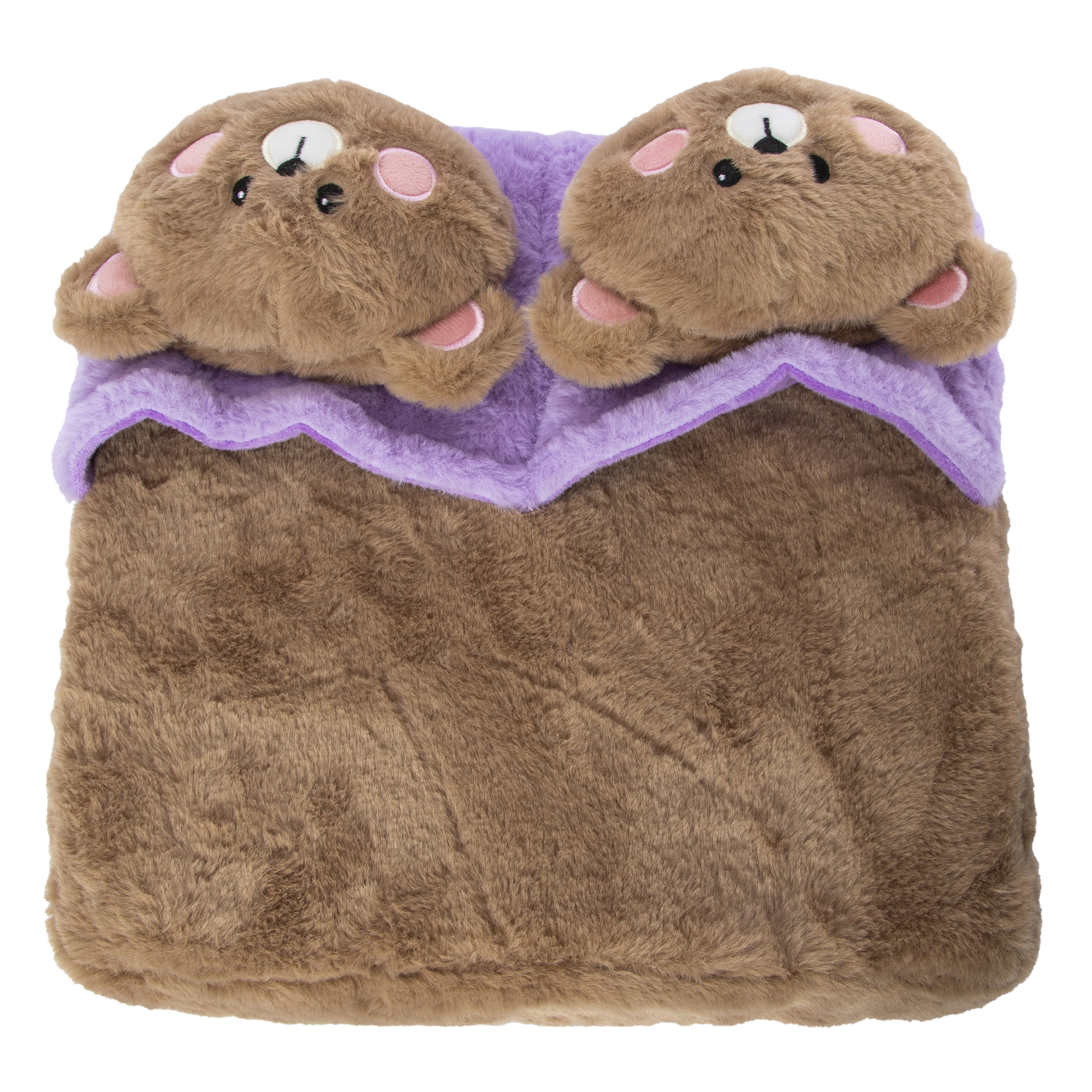 Animal Slippers Foot Pillow 12.6in
