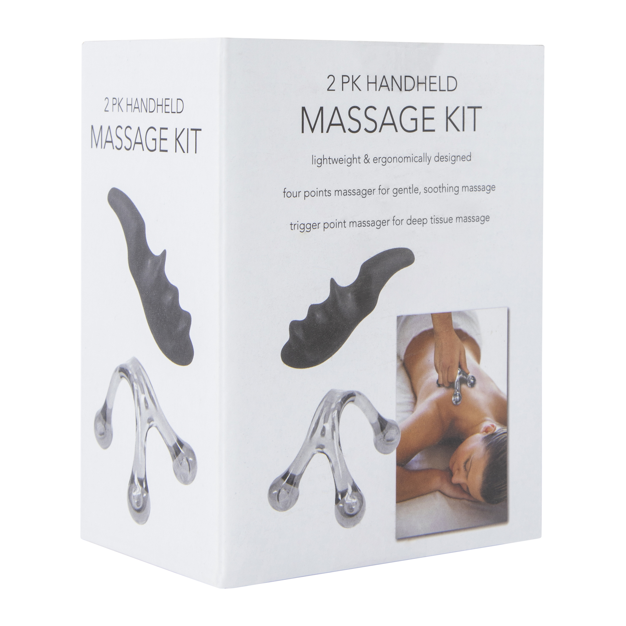 Handheld Massage Kit 2-Piece Set