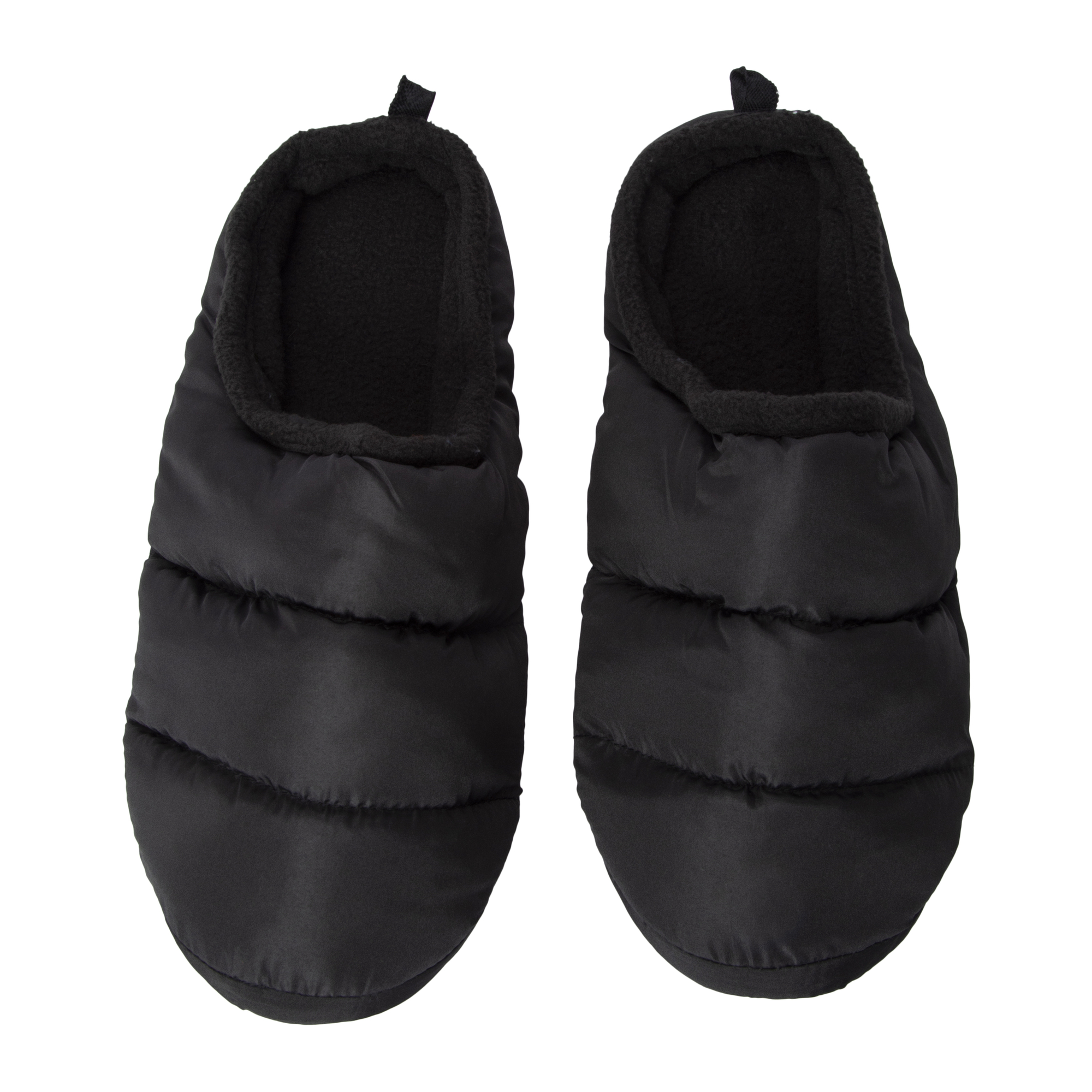 Mens Quilted Puffy Slippers