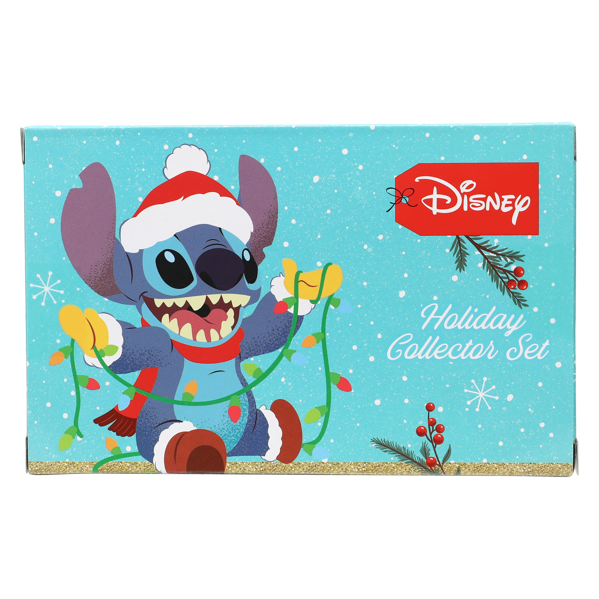 Disney Stitch Figures Holiday Collector Set 3-Count
