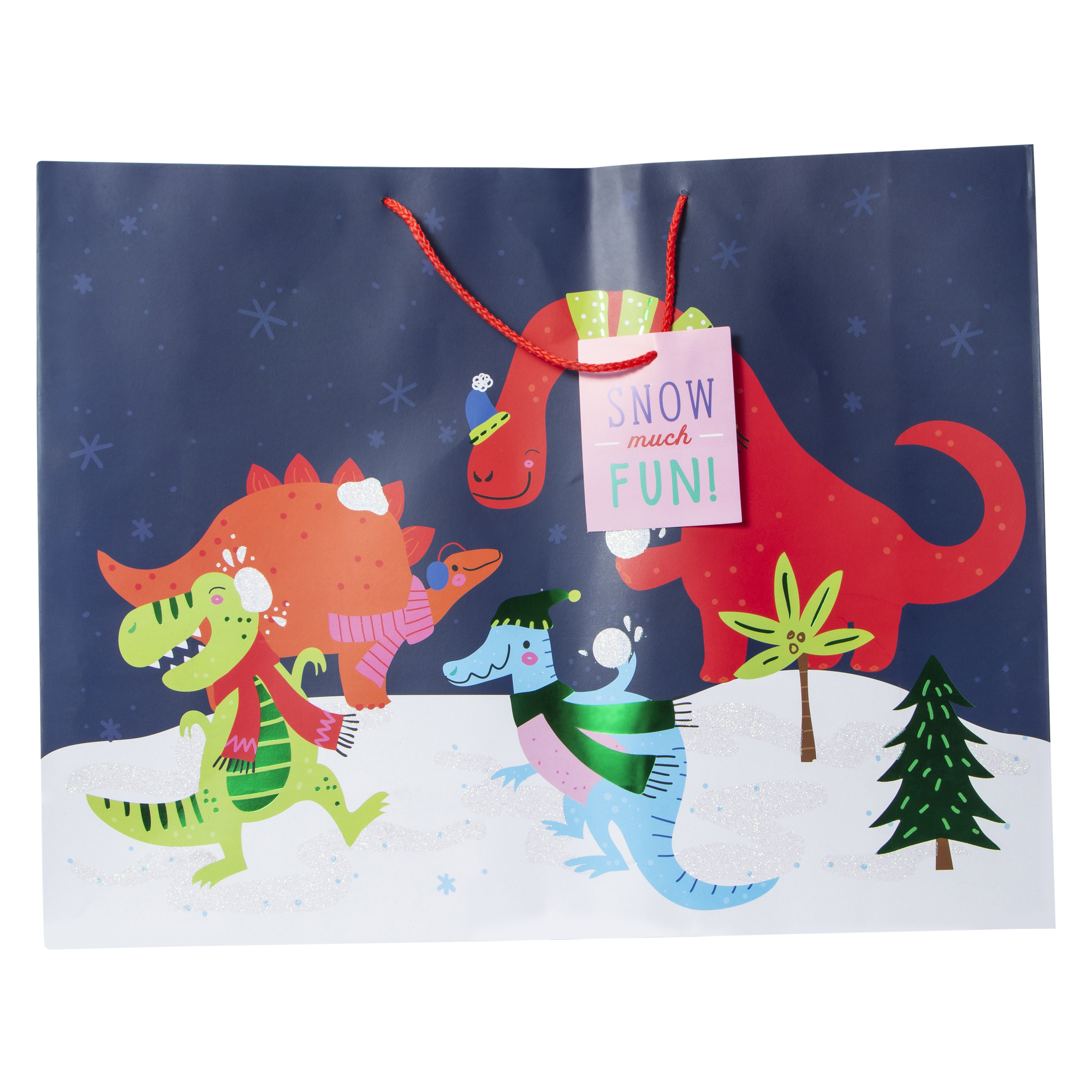 Holiday Super Jumbo Gift Bag 21.75in x 16.75in