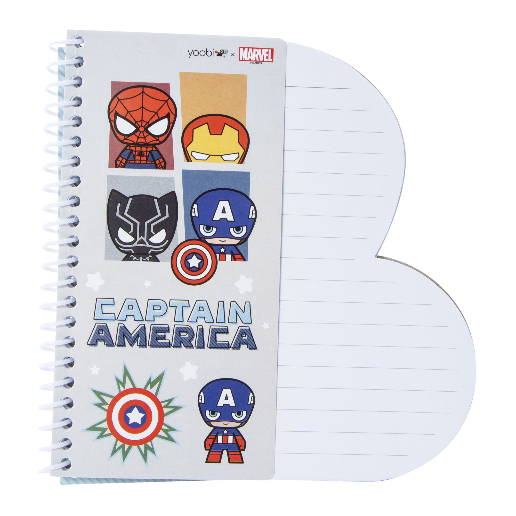 Yoobi® x Marvel Mini Journal 6.68in x 7in