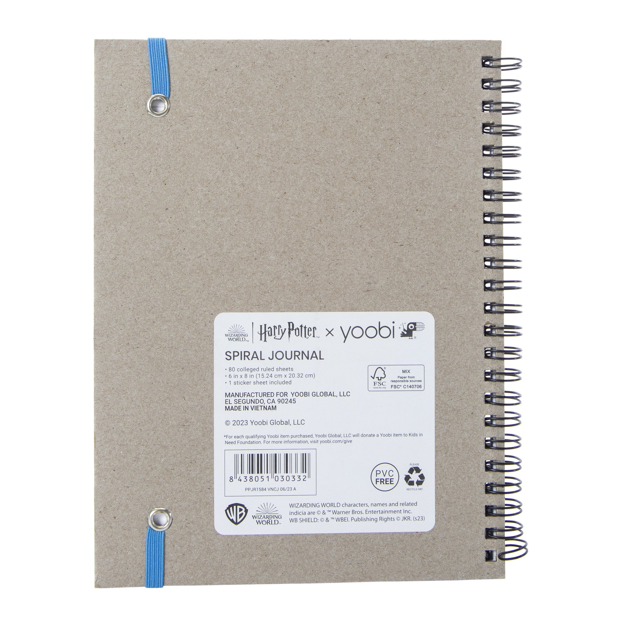 Yoobi® x Harry Potter™ College Ruled Journal 6in x 8in - Quidditch