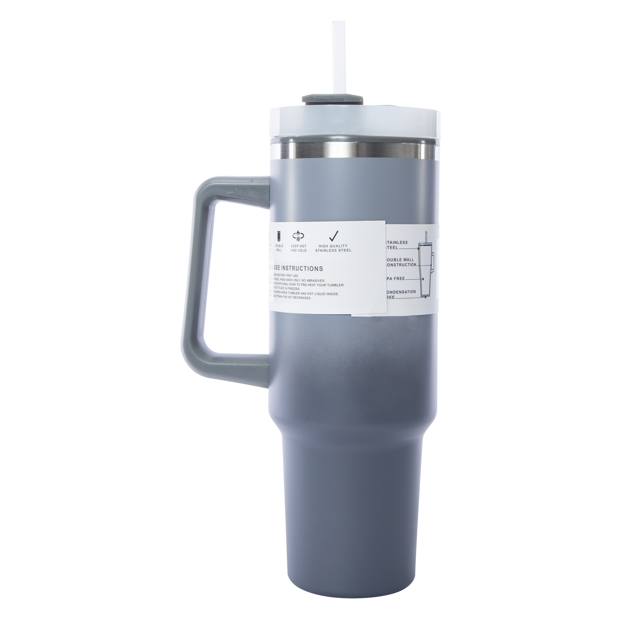 40oz Ombre Hydraquench Tumbler With Handle