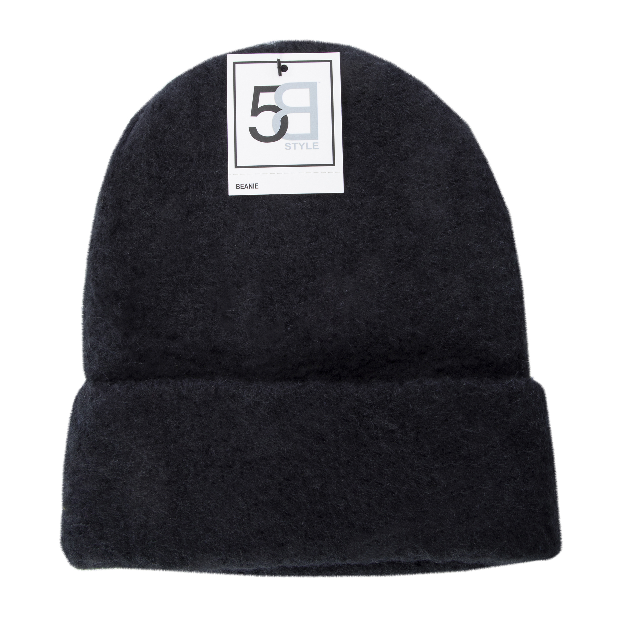 Brushed Knit Beanie Hat