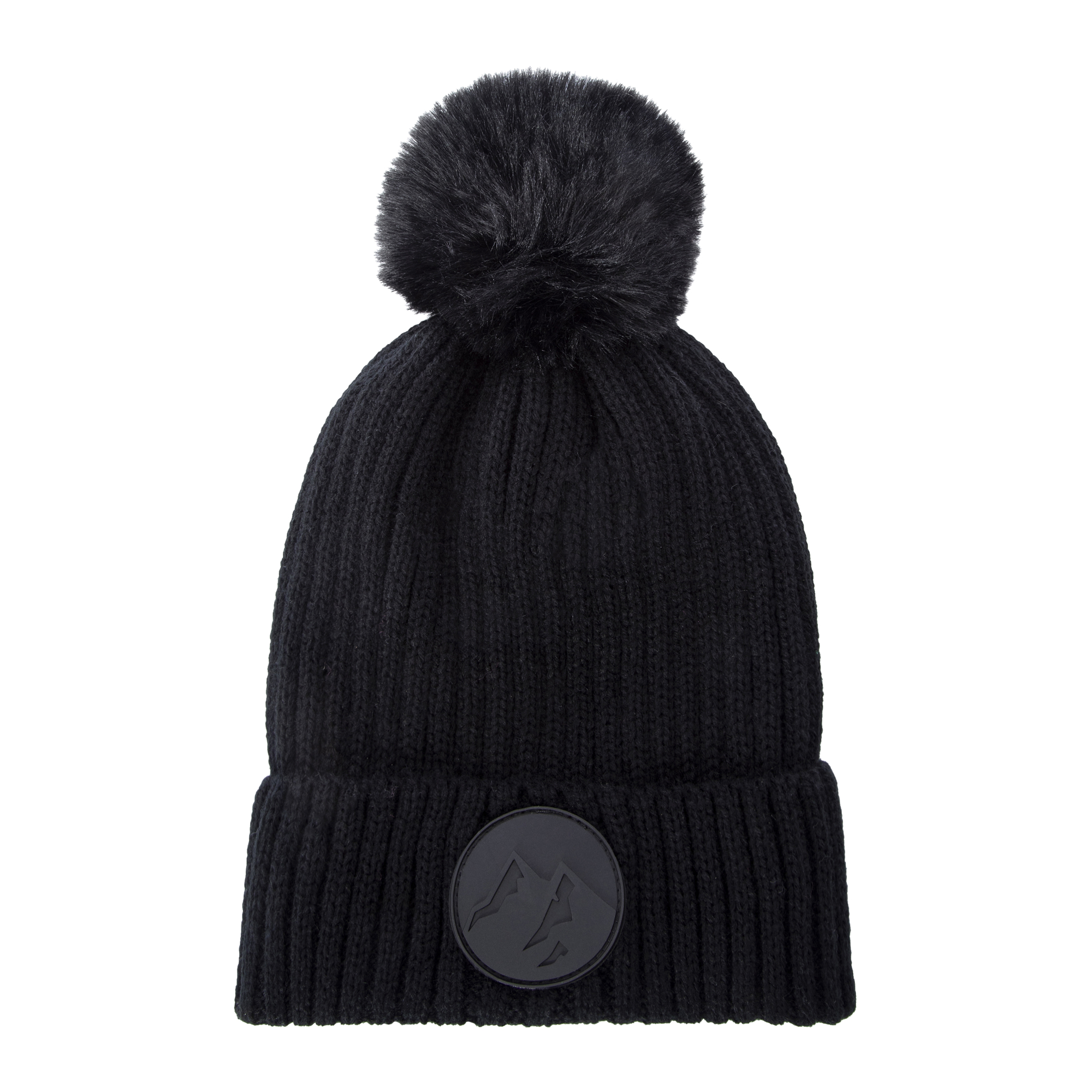 Rib Knit Thermal Beanie Hat With Lining