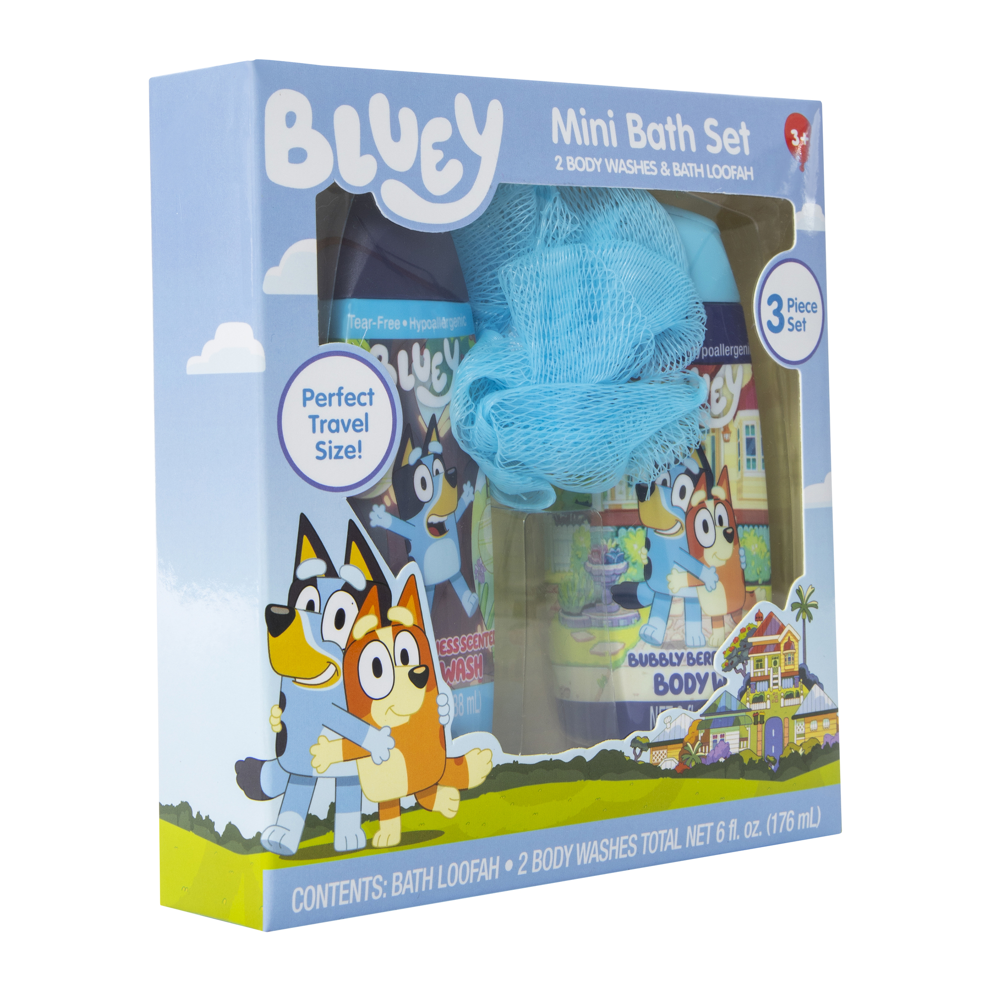 Bluey 3-Piece Mini Bath Set