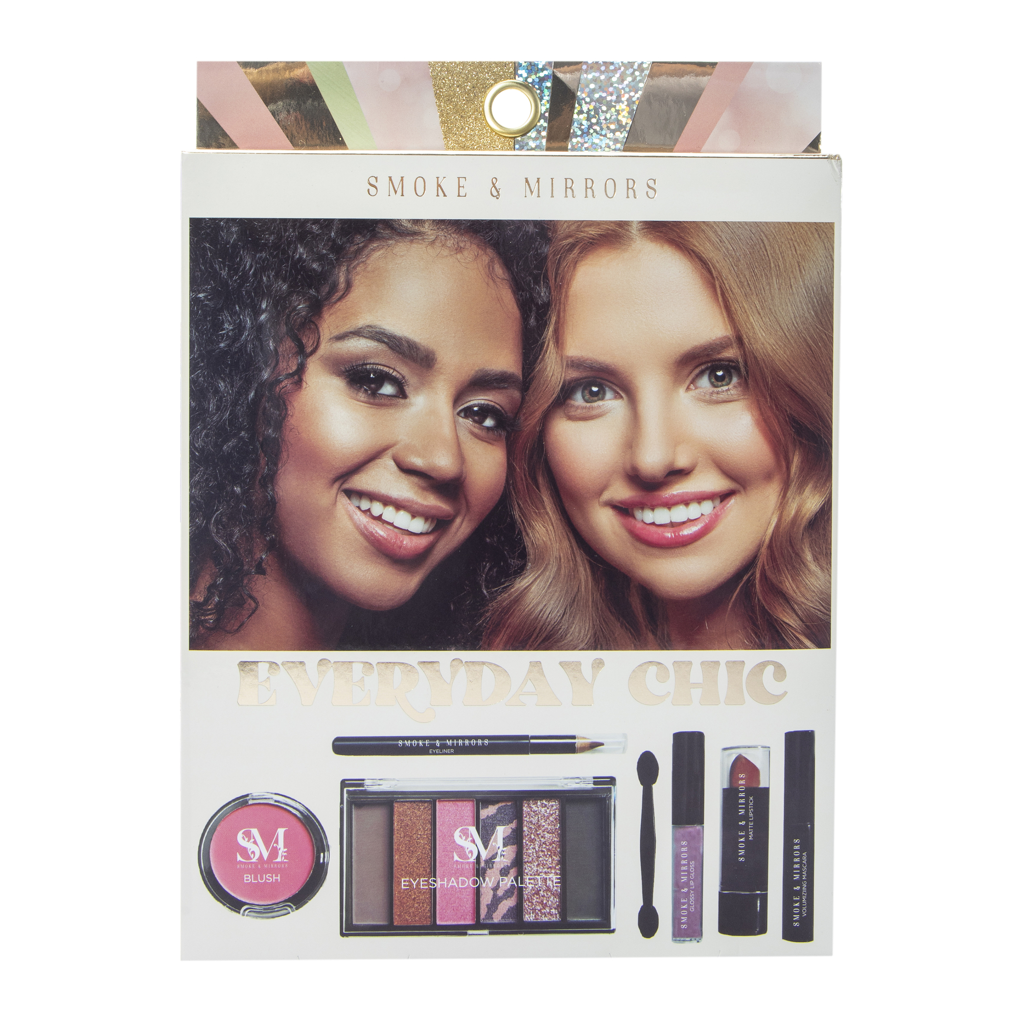 Smoke & Mirrors Everyday Chic 7-Piece Makeup Kit