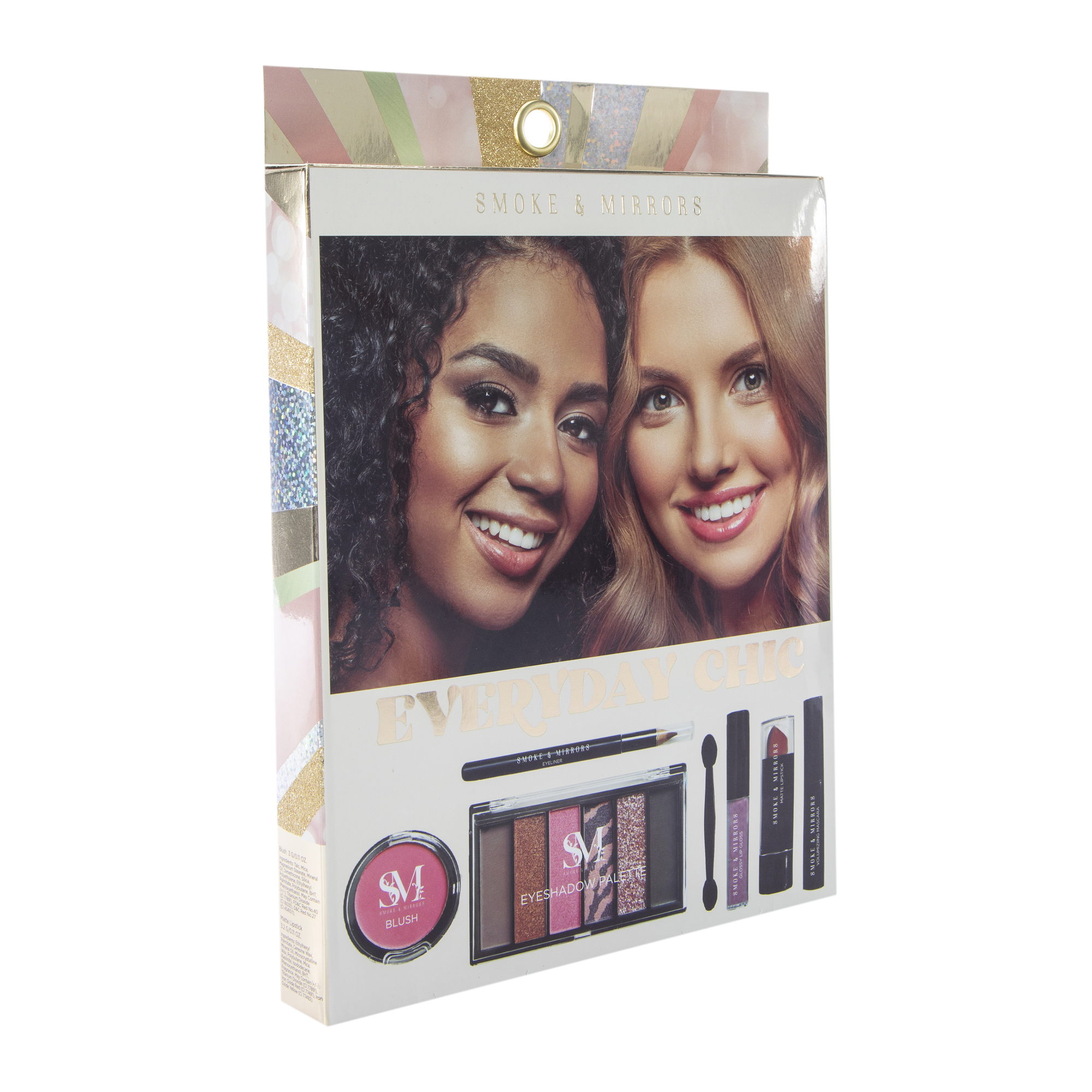 smoke & mirrors everyday chic 7-piece makeup kit | Five Below