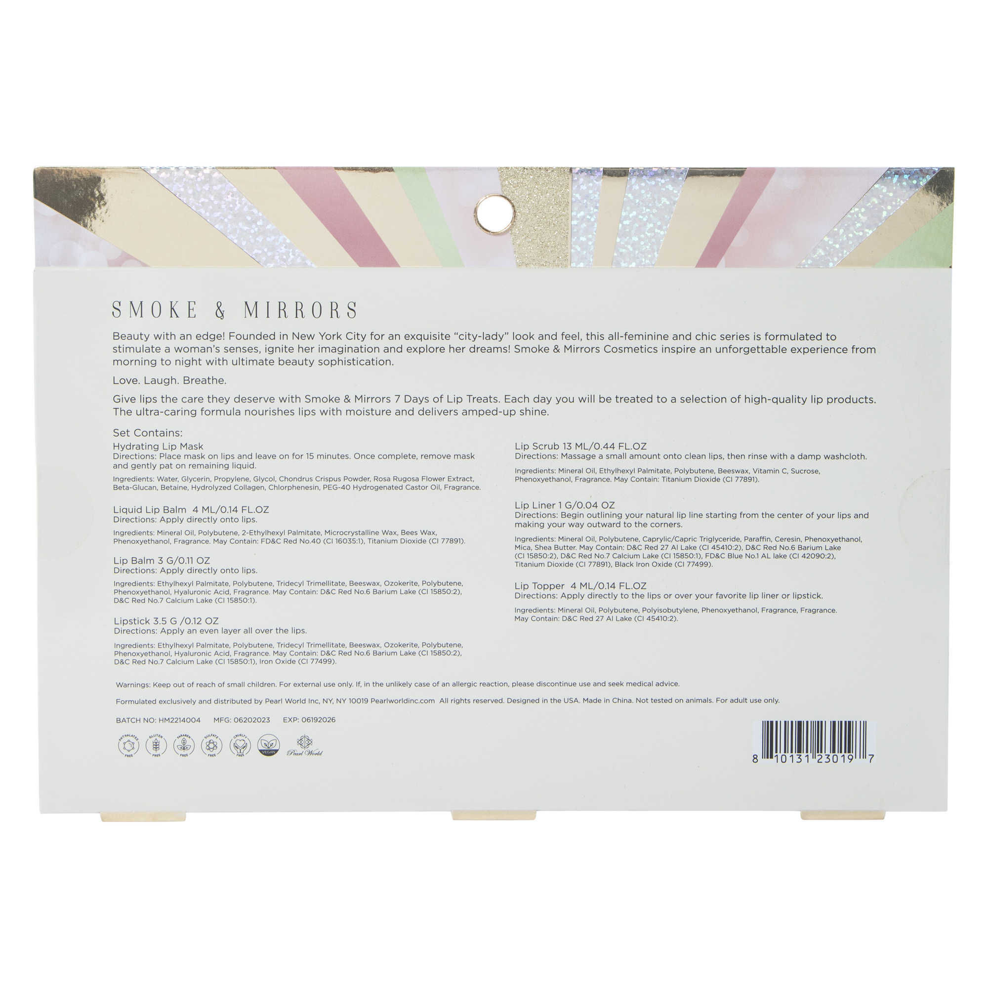 Smoke & Mirrors 7 Days Of Lip Treats Advent Calendar