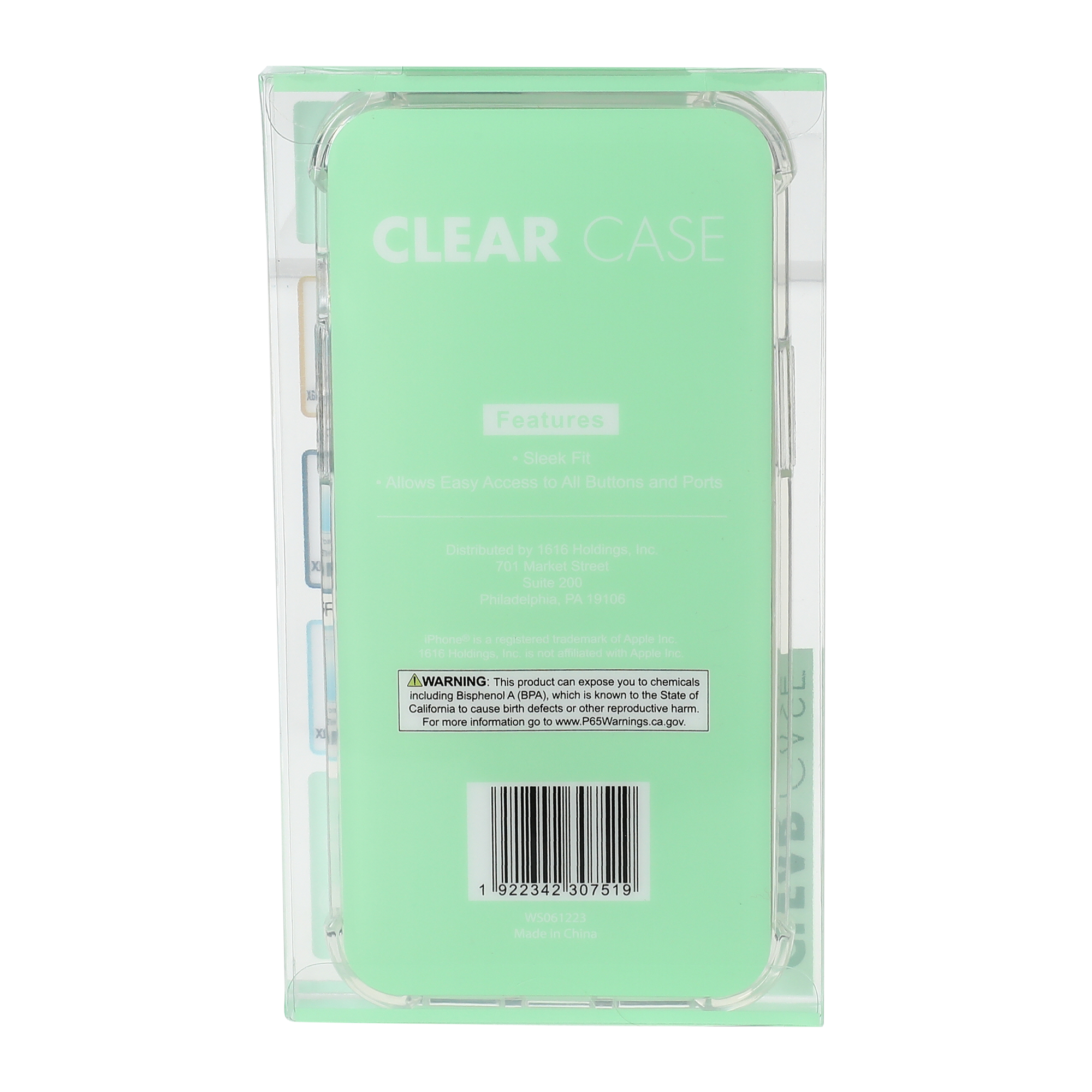 iPhone 15 Plus®/14 Pro Max® Clear Phone Case
