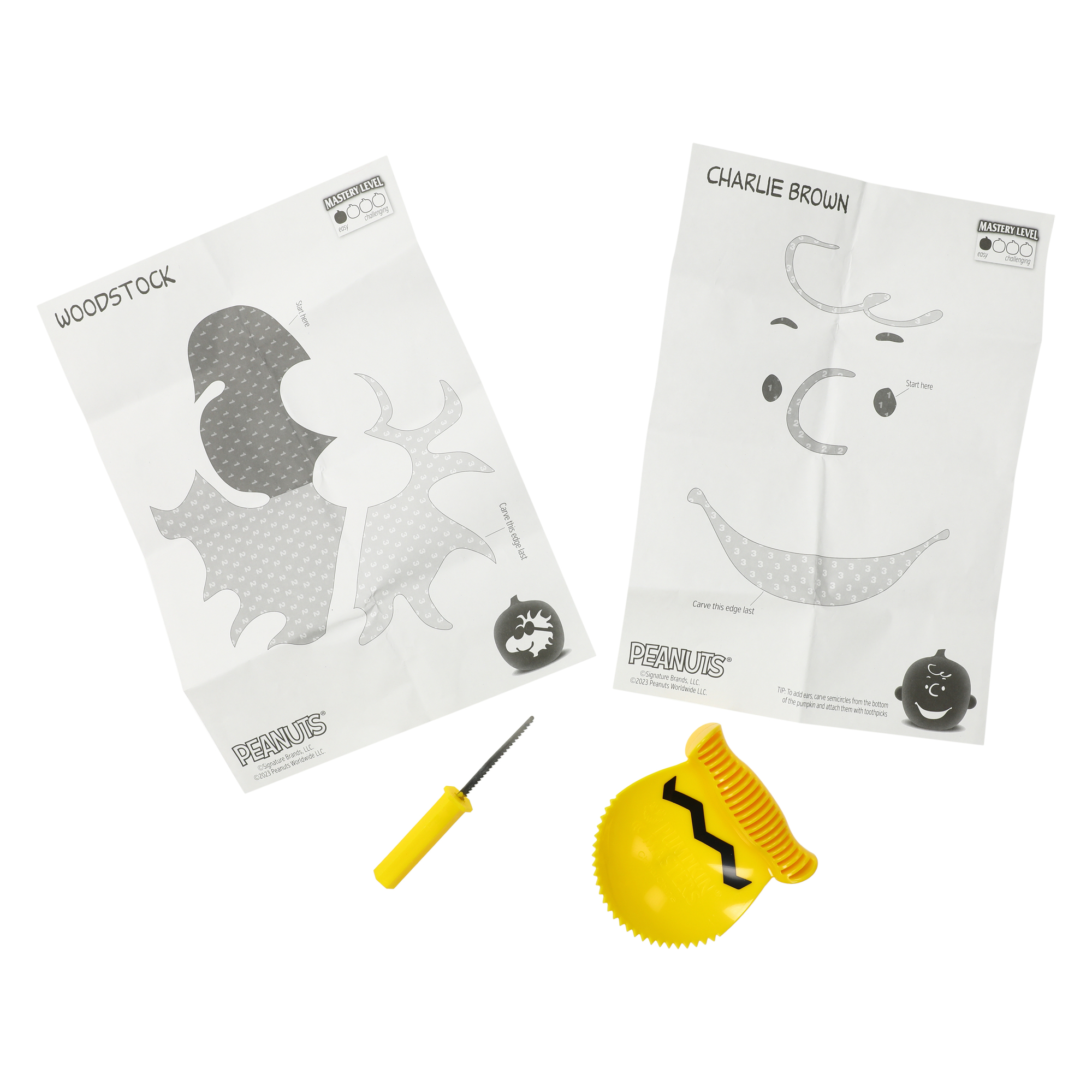 Peanuts® Charlie Brown And Woodstock Pumpkin Carving Kit