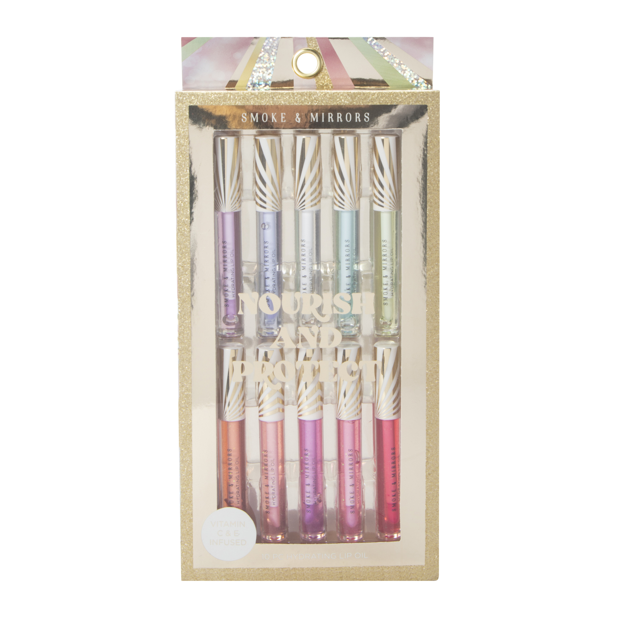 Smoke & Mirrors Nourish & Protect Hydrating Lip Oil 10-Count