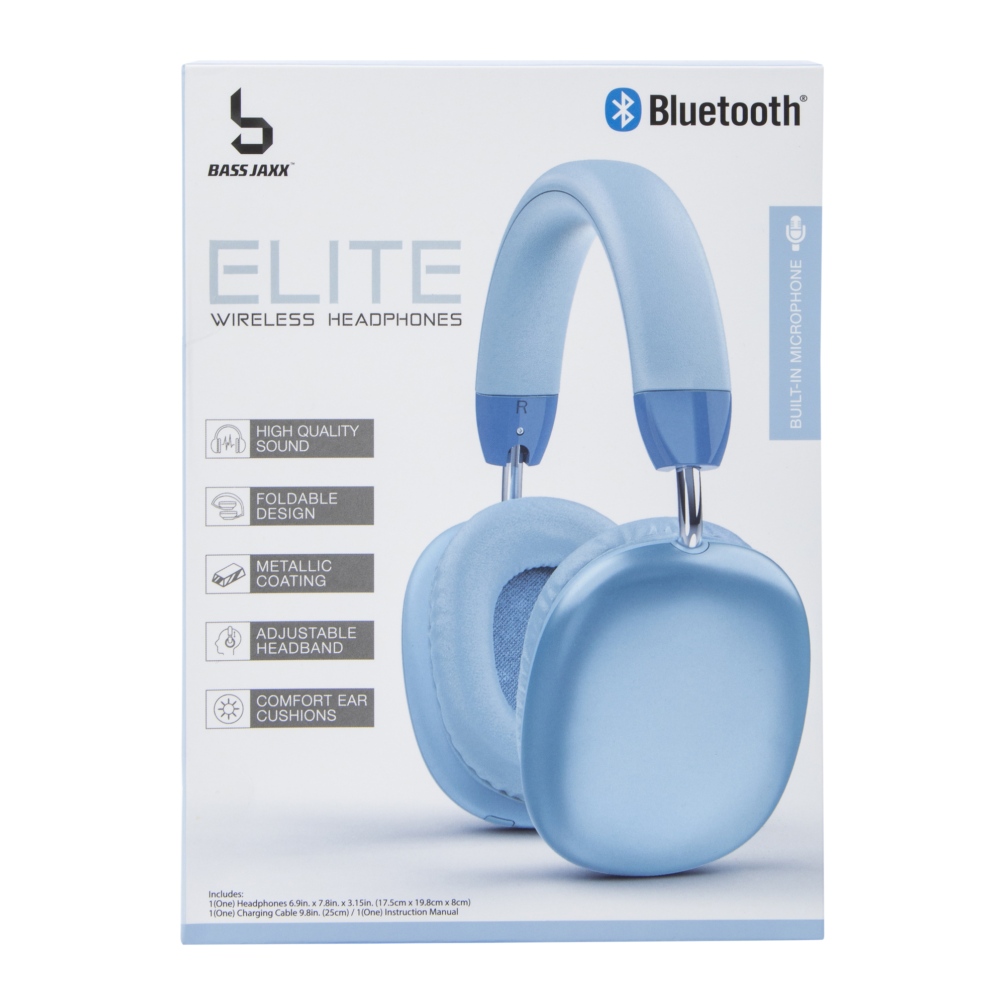 Audifonos Bluetooth Elite Inalambricos Bass Jaxx Con Microfono 3
