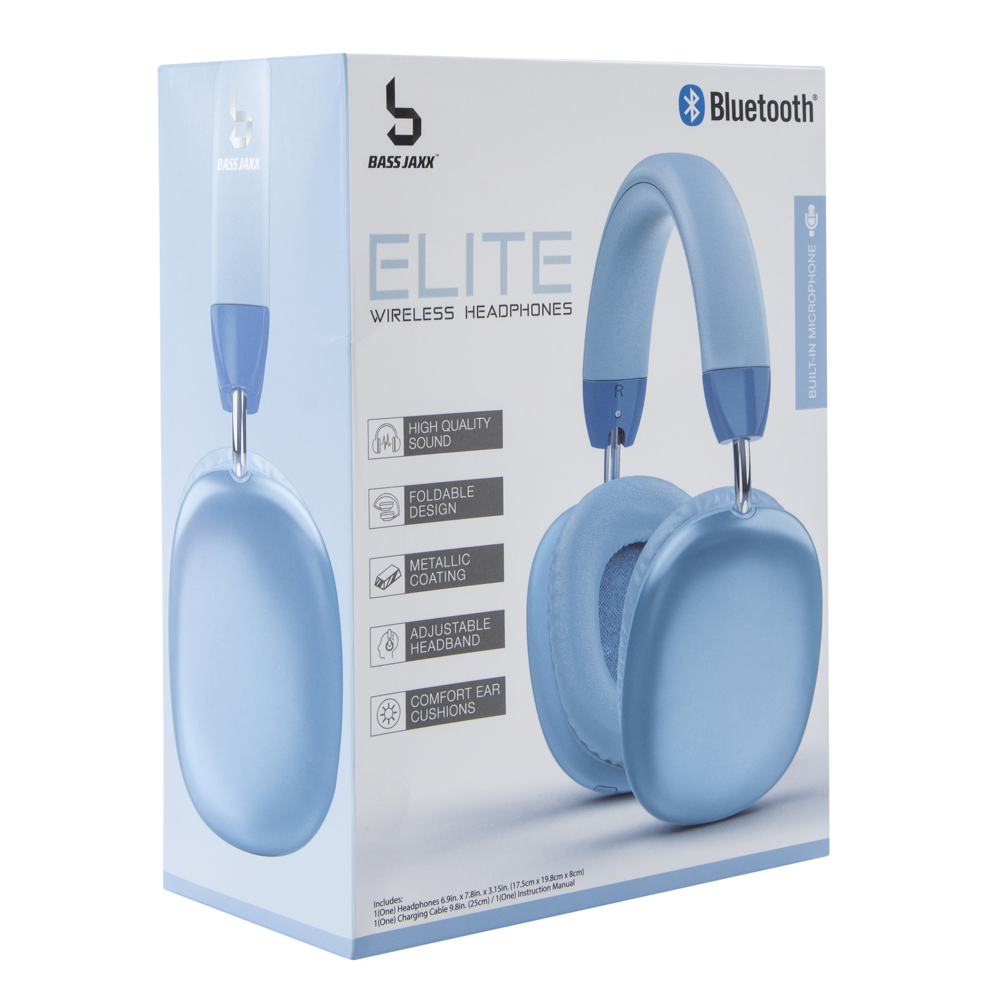 Audifonos Bluetooth Elite Inalambricos Bass Jaxx Con Microfono 4