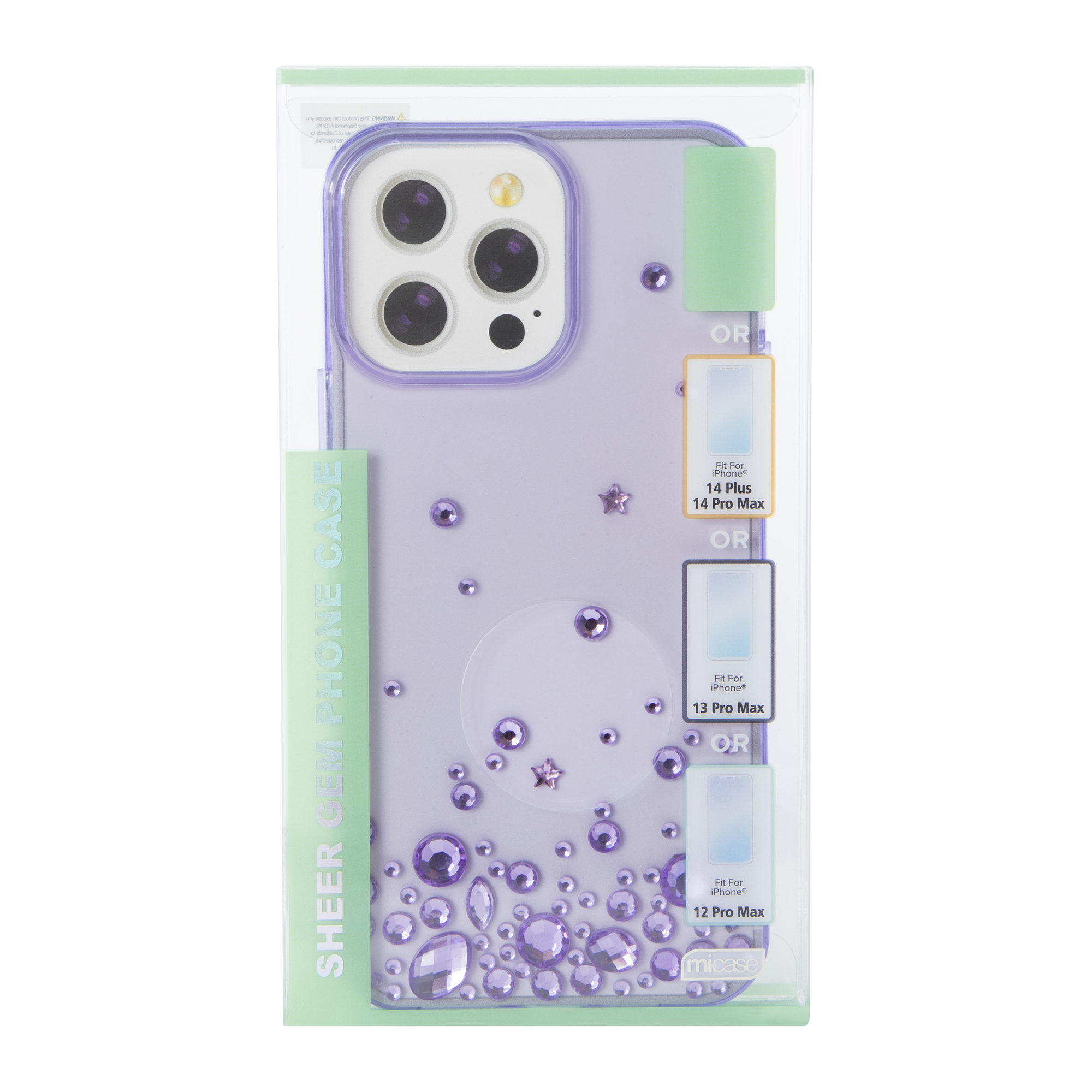 iPhone 15 Plus/14 Pro Max translucent gem phone case | Five Below