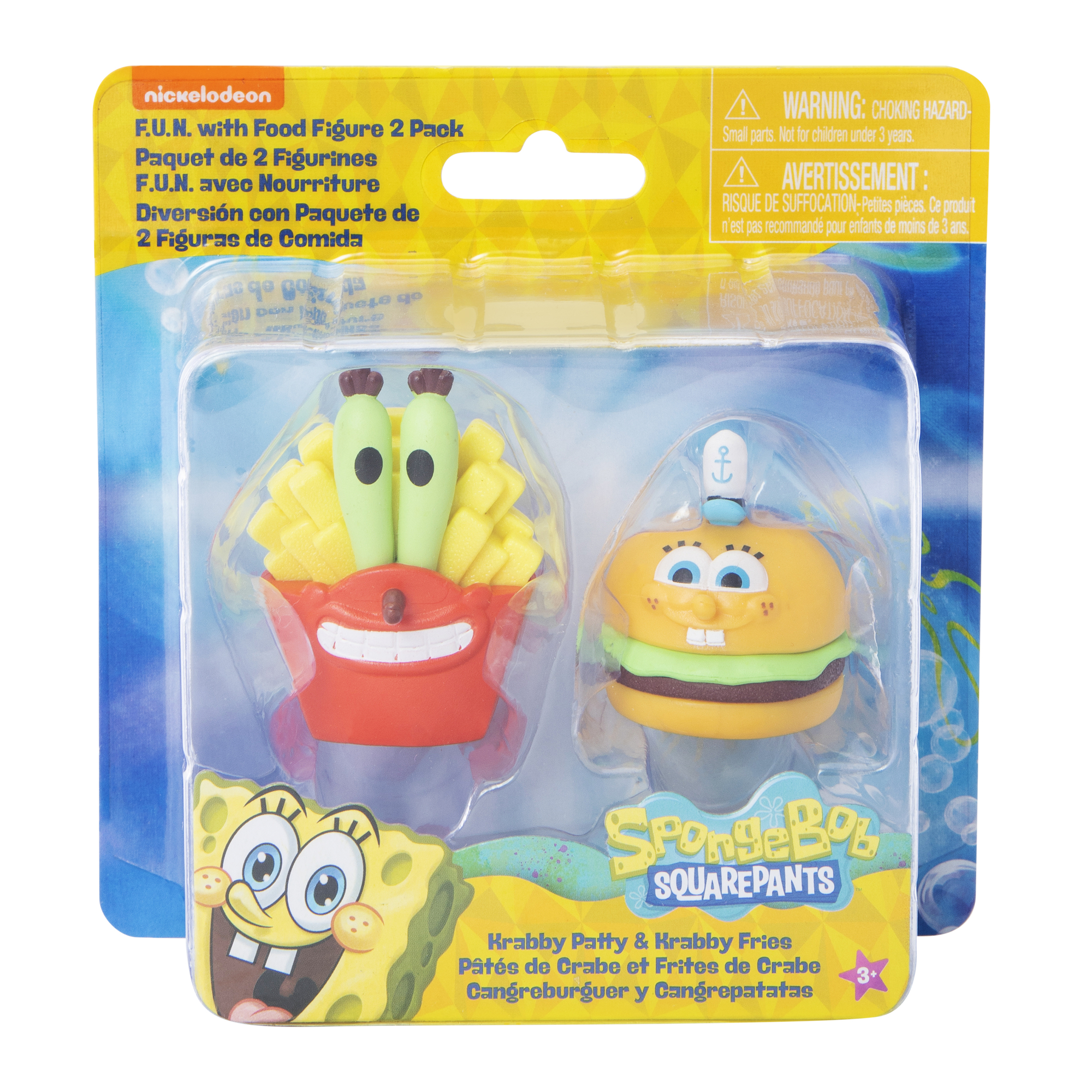 Spongebob Squarepants™ Food Figures 2-Count