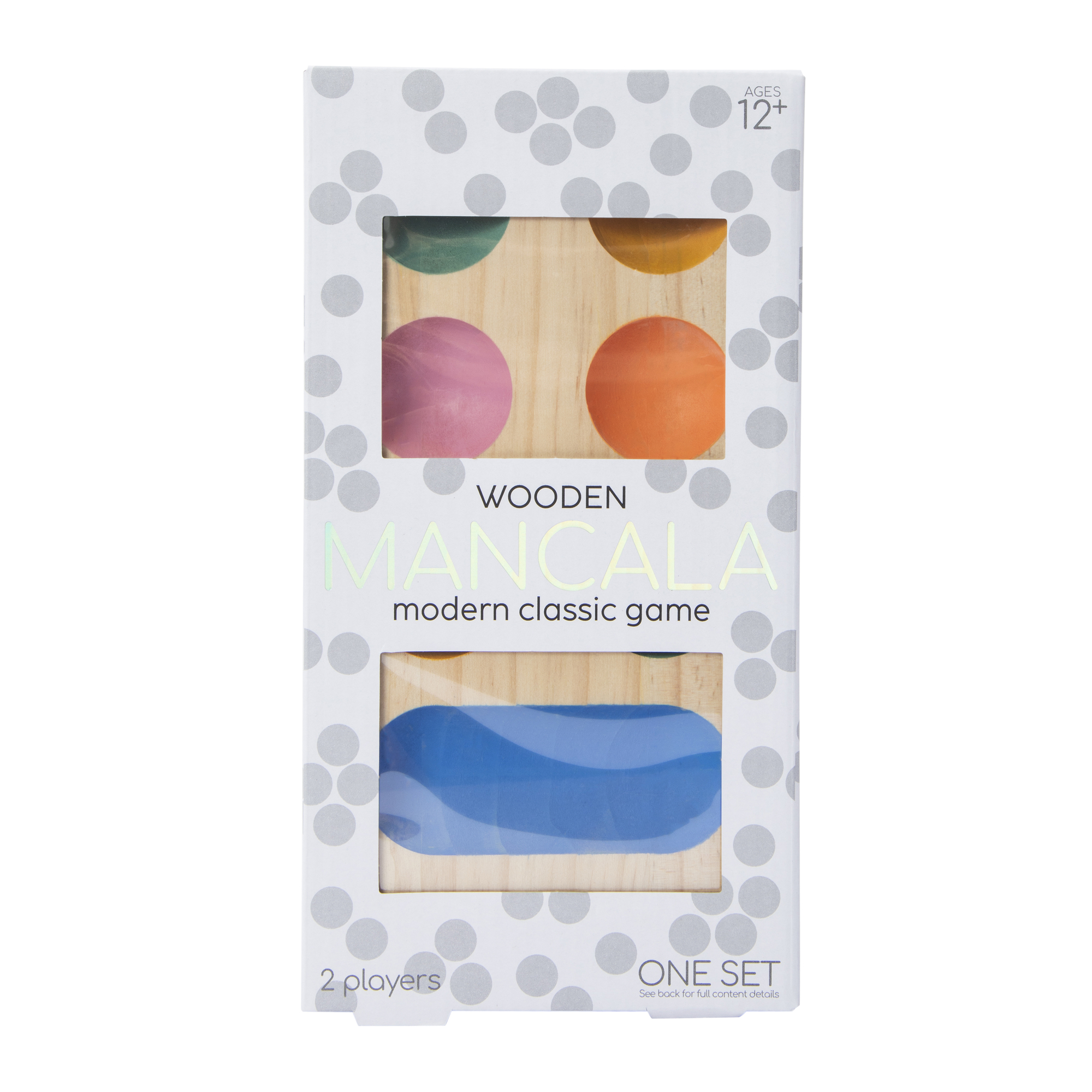 Wooden Mancala Modern Classic Game