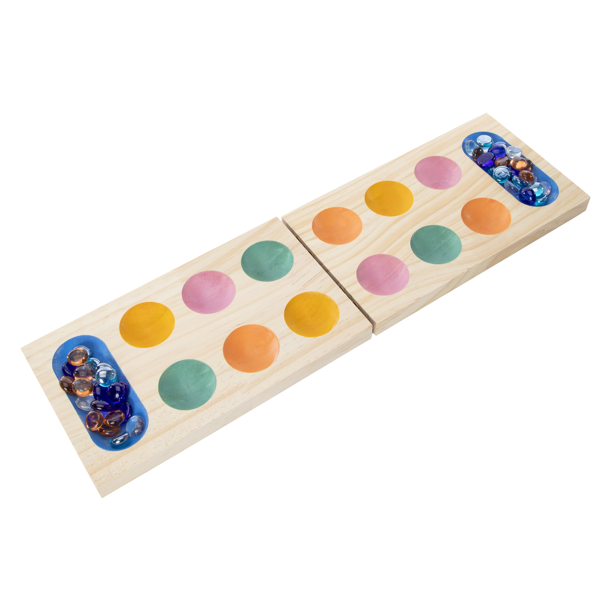 Wooden Mancala Modern Classic Game
