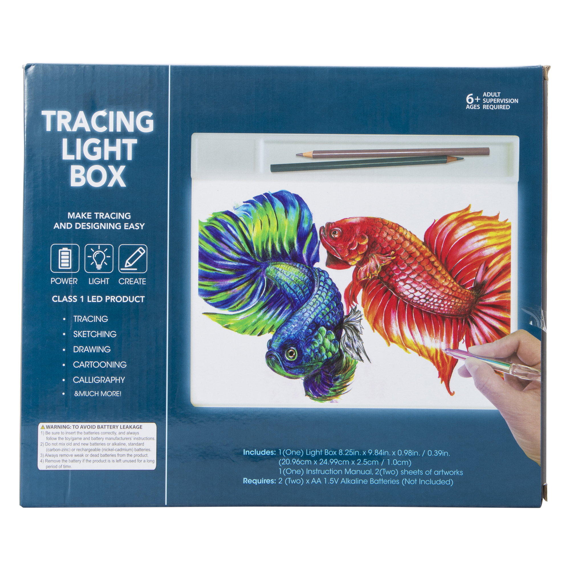 Tracing Light Box 8.25in x 9.84in