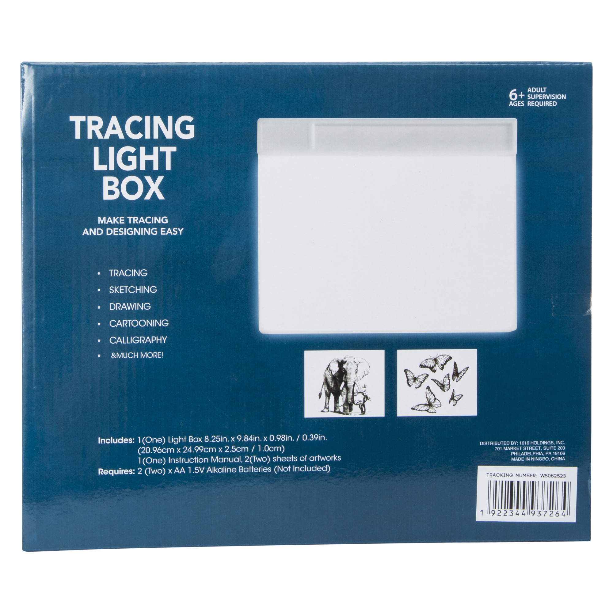 Tracing Light Box 8.25in x 9.84in