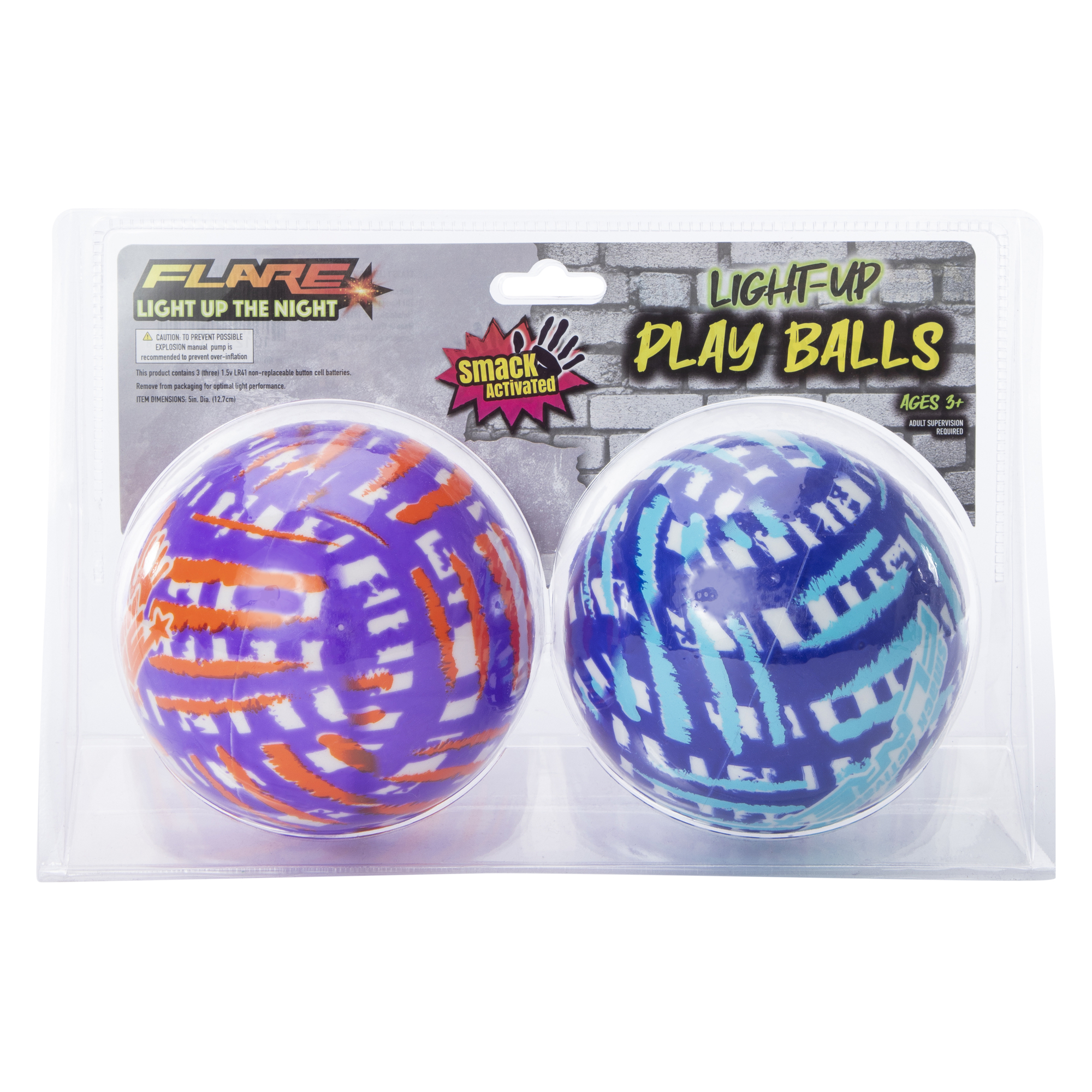 Flare™ Light-Up Play Balls 2-Pack
