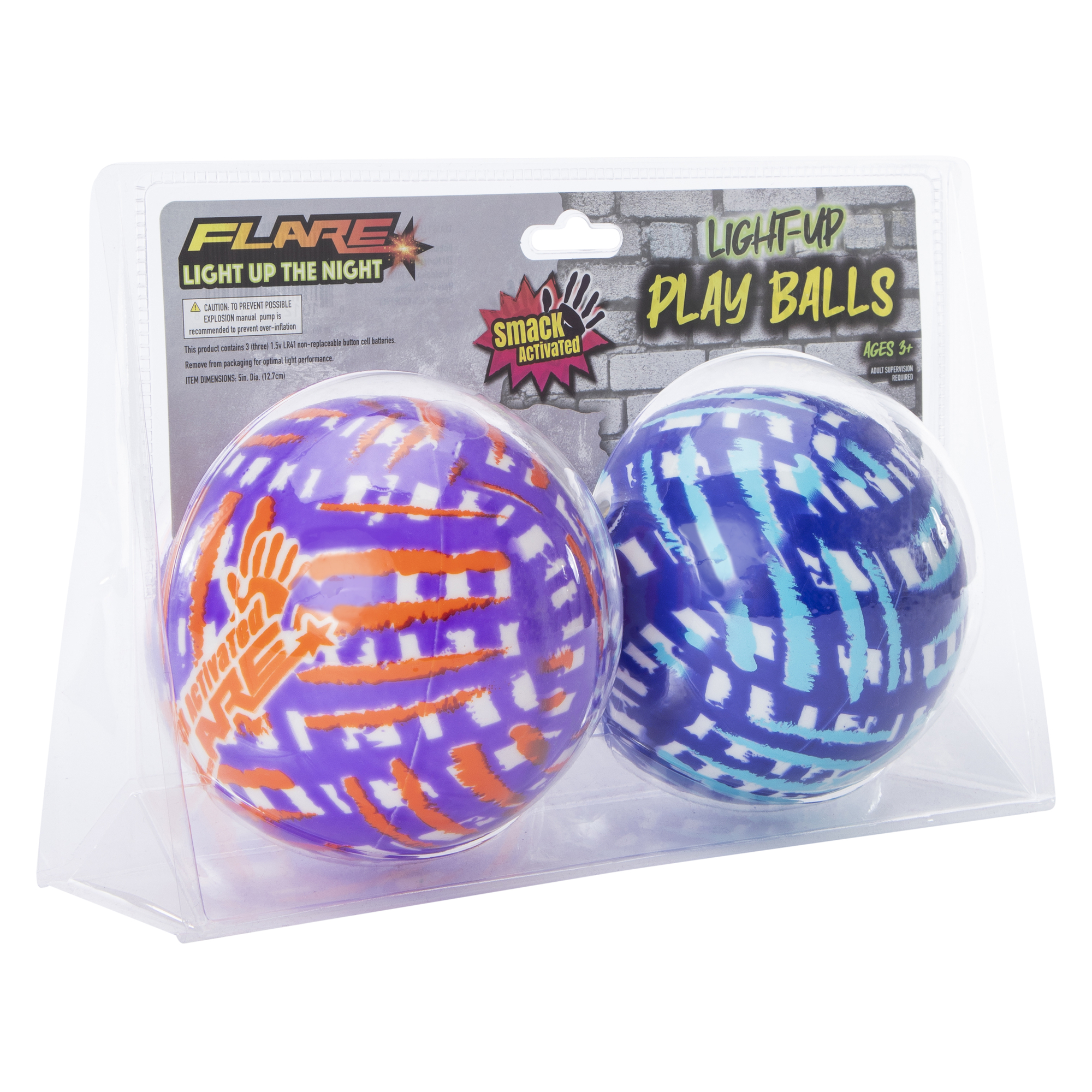 Flare™ Light-Up Play Balls 2-Pack