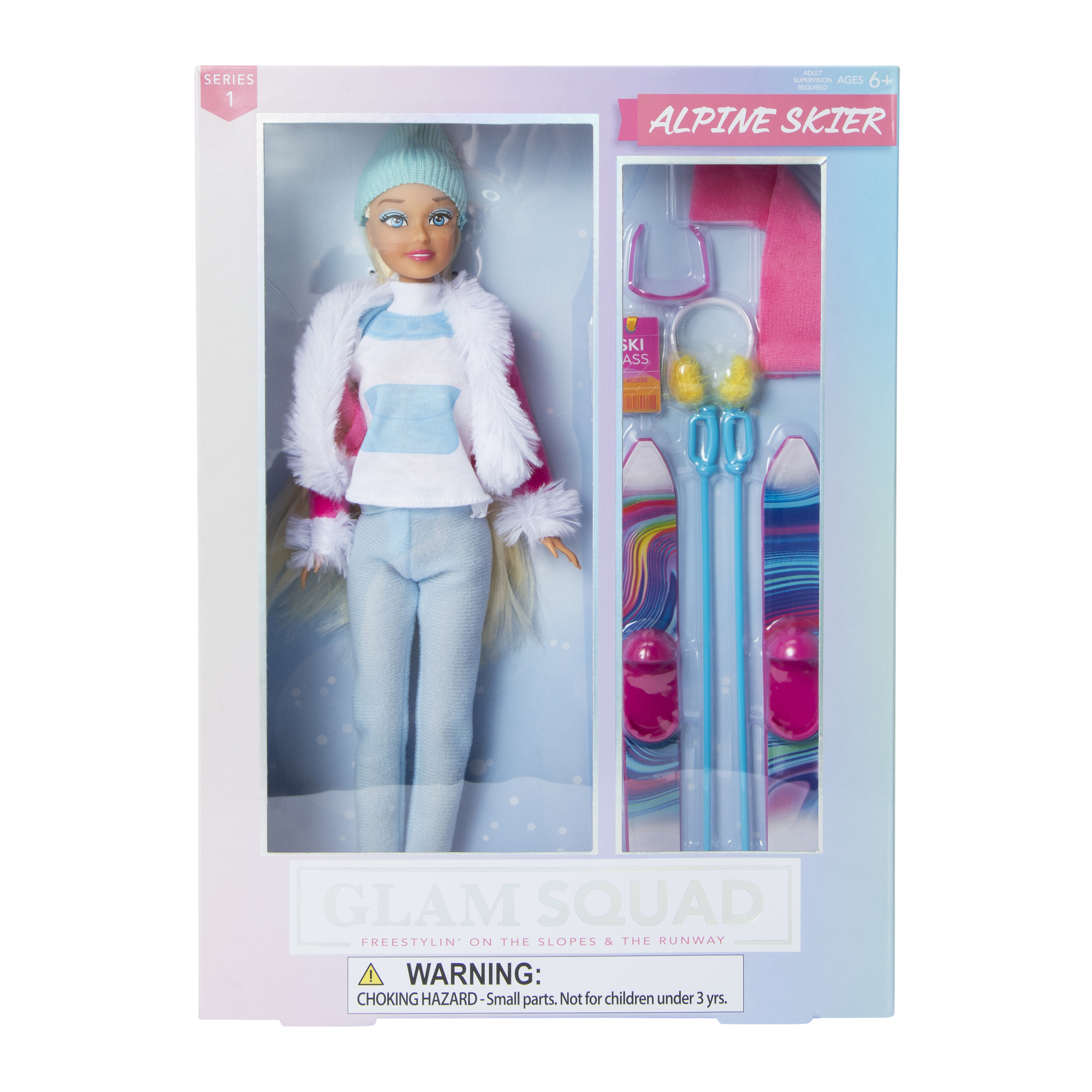 Glam Squad Alpine Skier Doll
