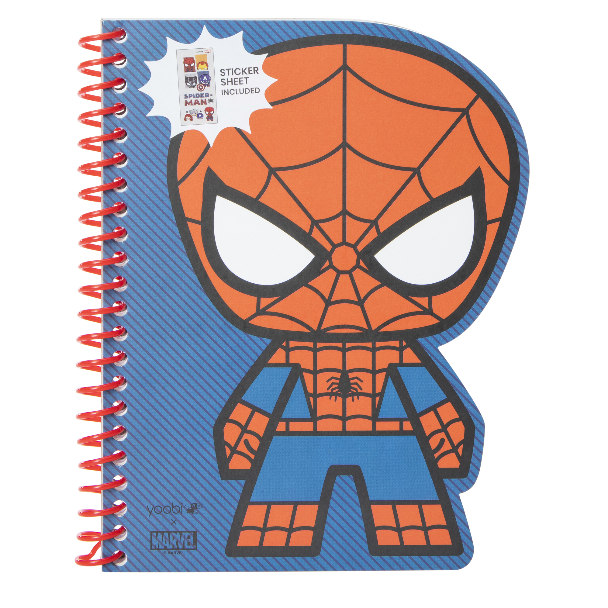 Yoobi® x Marvel Mini Journal 6.68in x 7in - Spider-Man