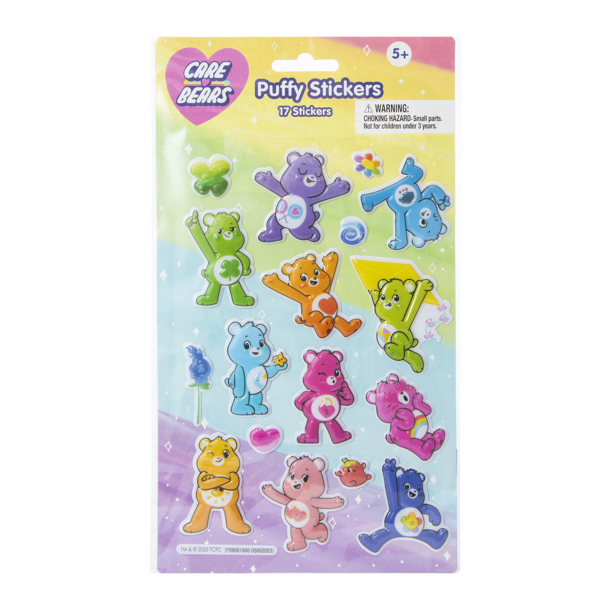 Care Bears™ Puffy Stickers 17-Count