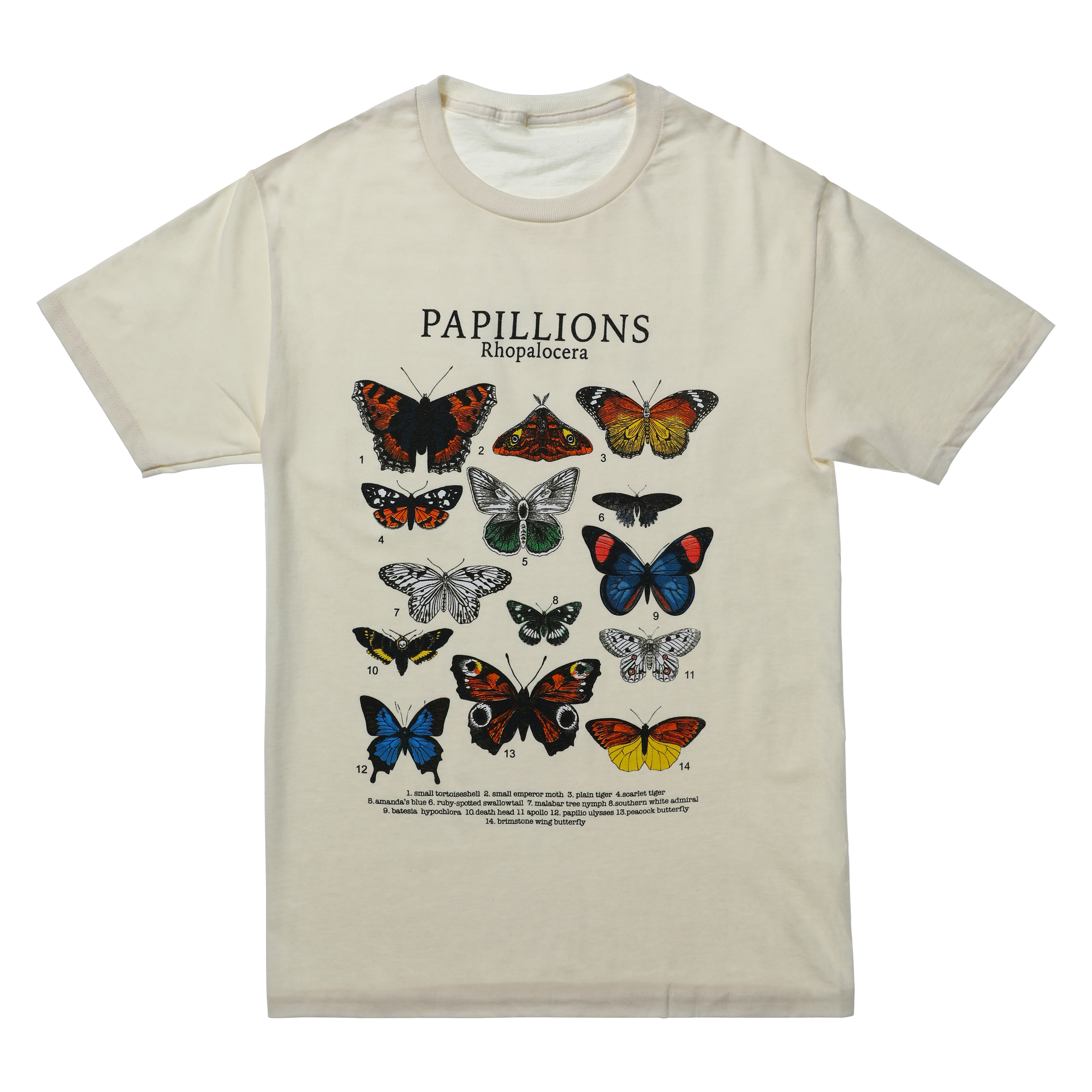 Butterfly Chart Graphic Tee
