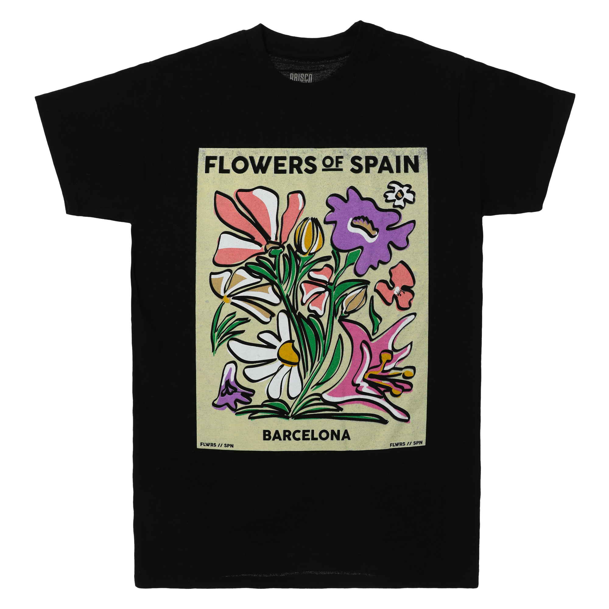 Flowers Of Spain Barcelona Graphic Tee