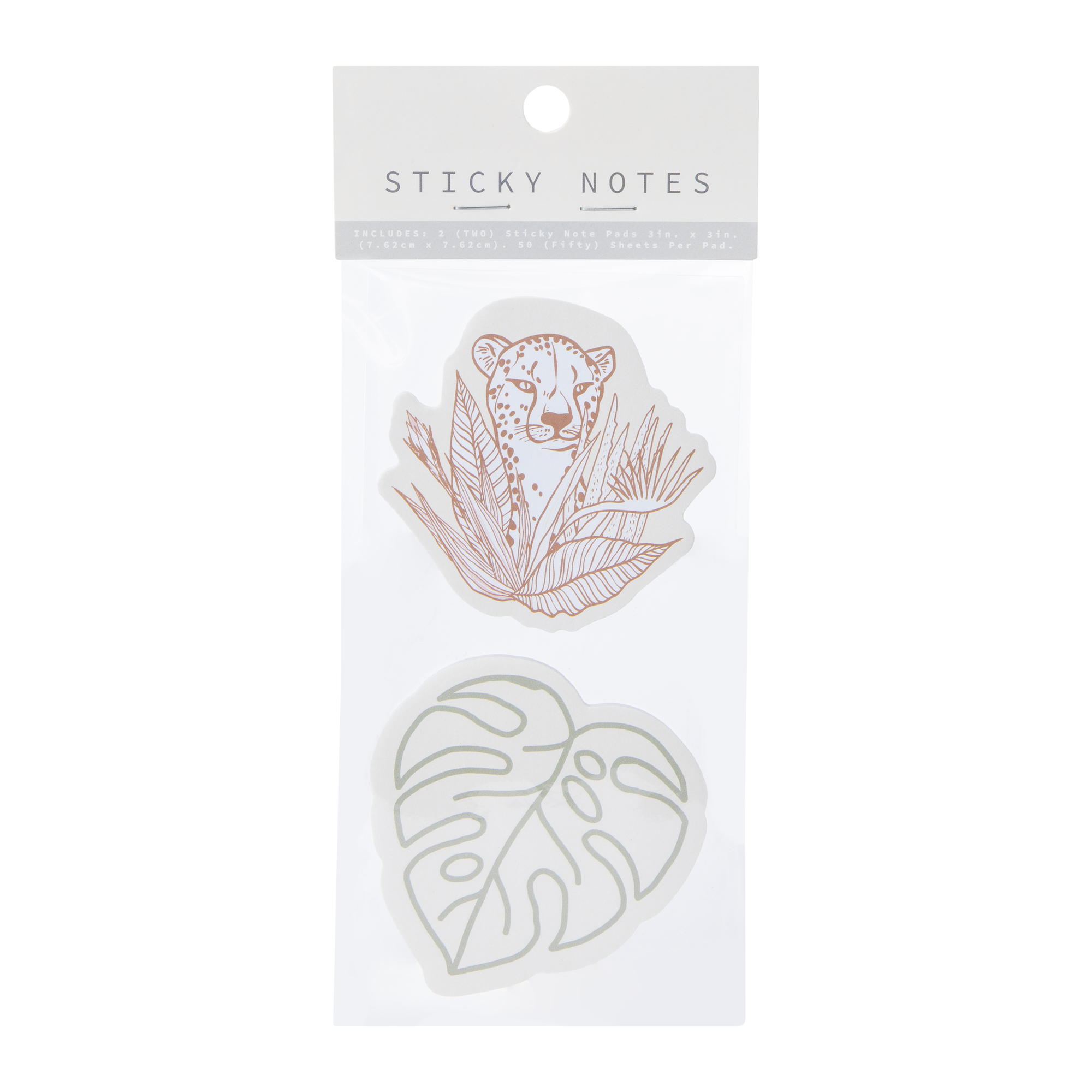 Decorative Sticky Note Pads 2-Count