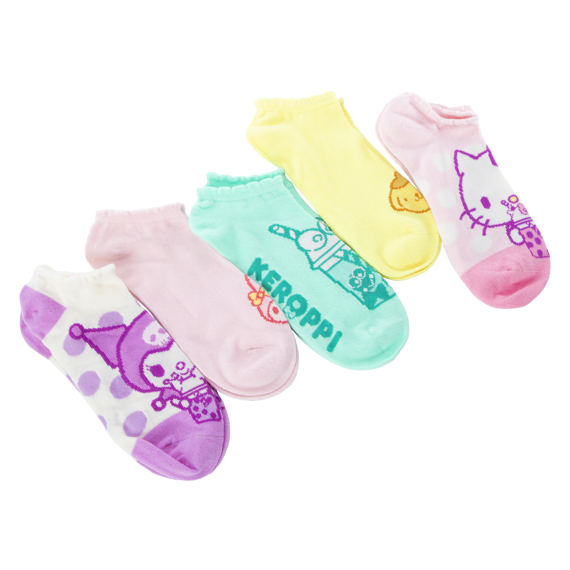 Hello Kitty And Friends® No-Show Socks 5-Pack