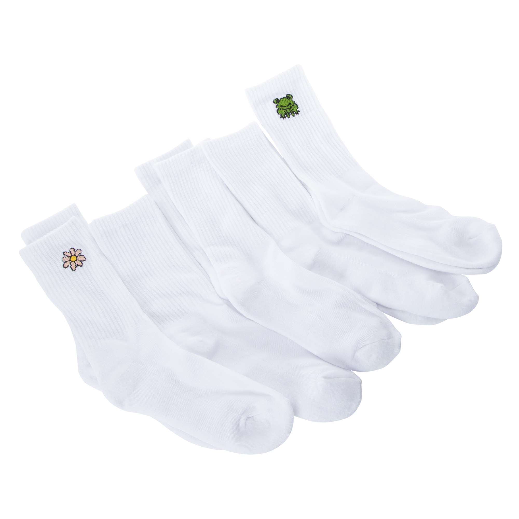 Ladies Crew Socks 5-Pack