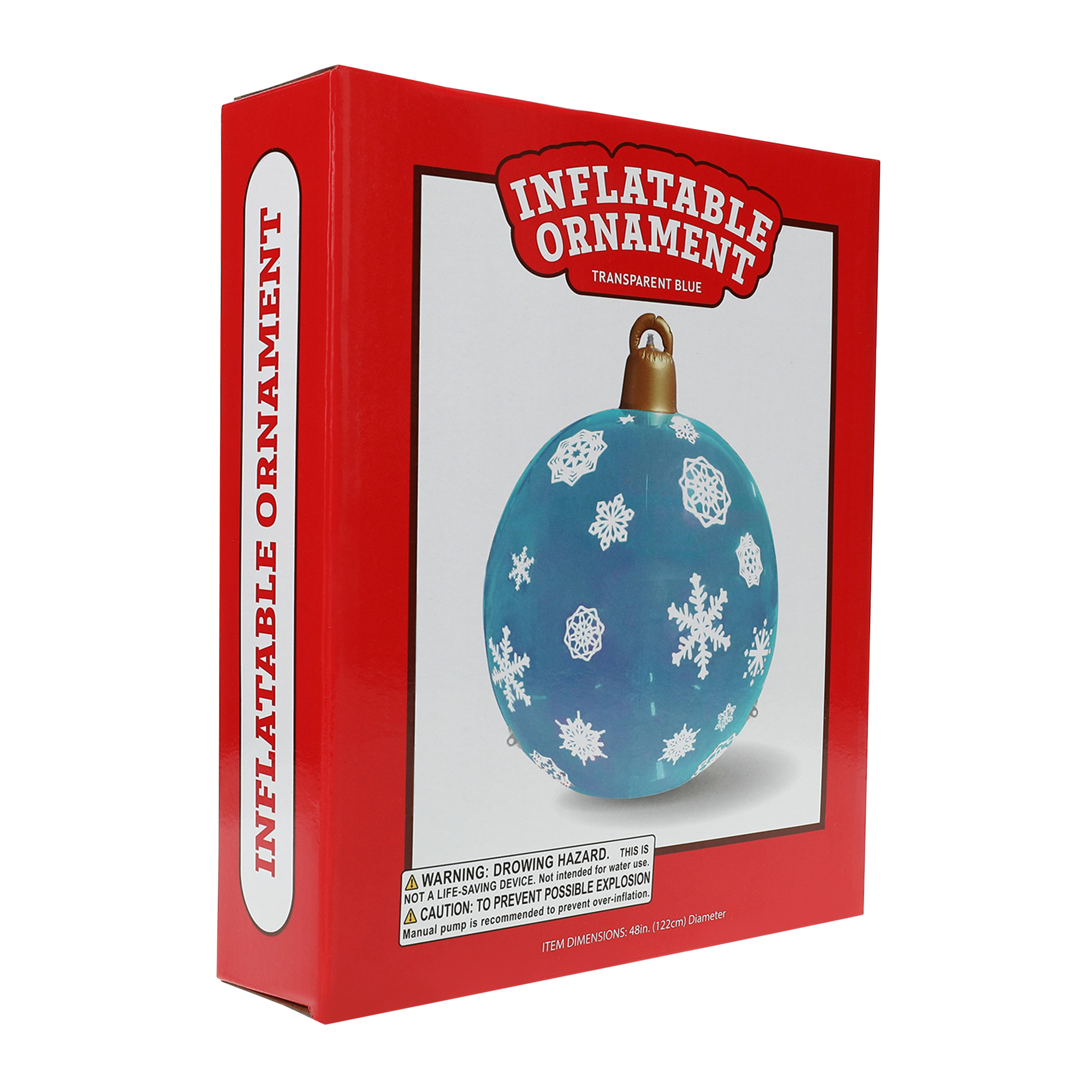 Big Inflatable Christmas Ornament 48in